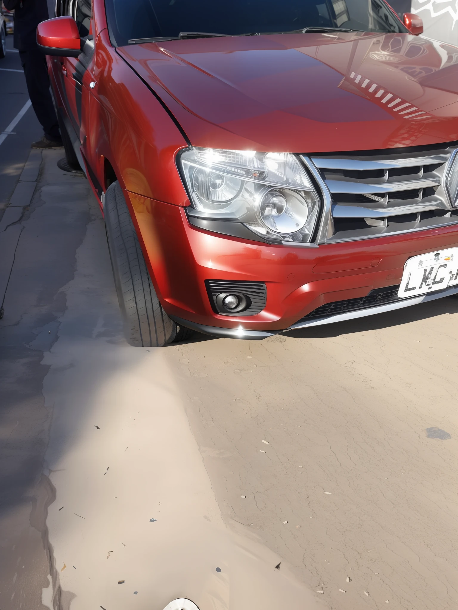 Reparar para-choque do carro