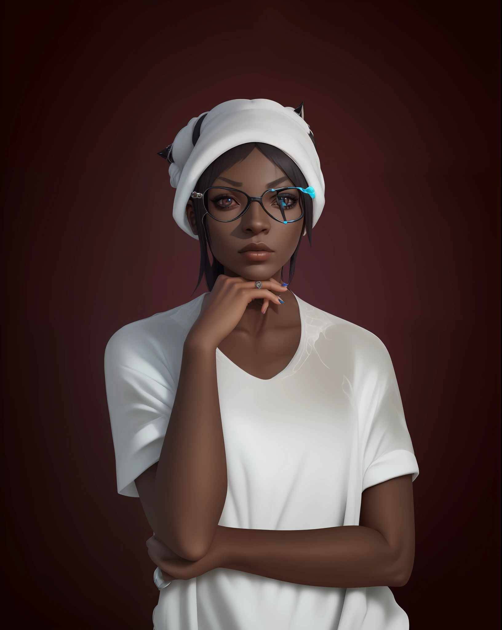 Creat surrealism avatar, 8k, ulta realist, ebony
