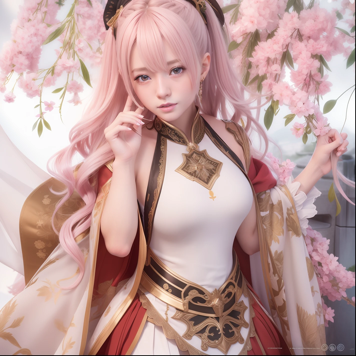 (extremely detailed CG unity 8k wallpaper), the most beautiful artwork in the world, 1 girl, looking at viewer, realistic, Genshin Impact