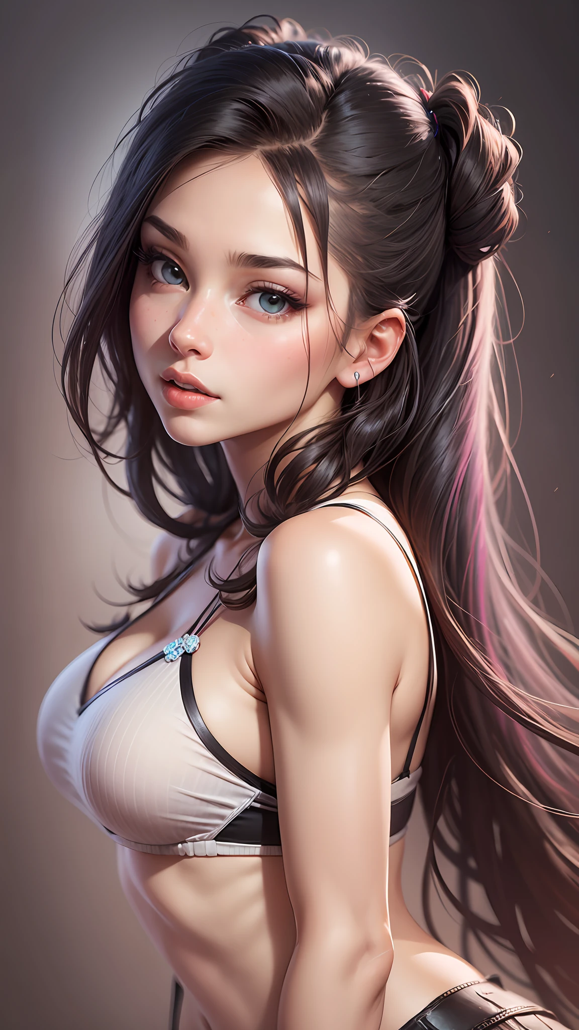 cute woman, hyper realistic, 64k, --auto --s2