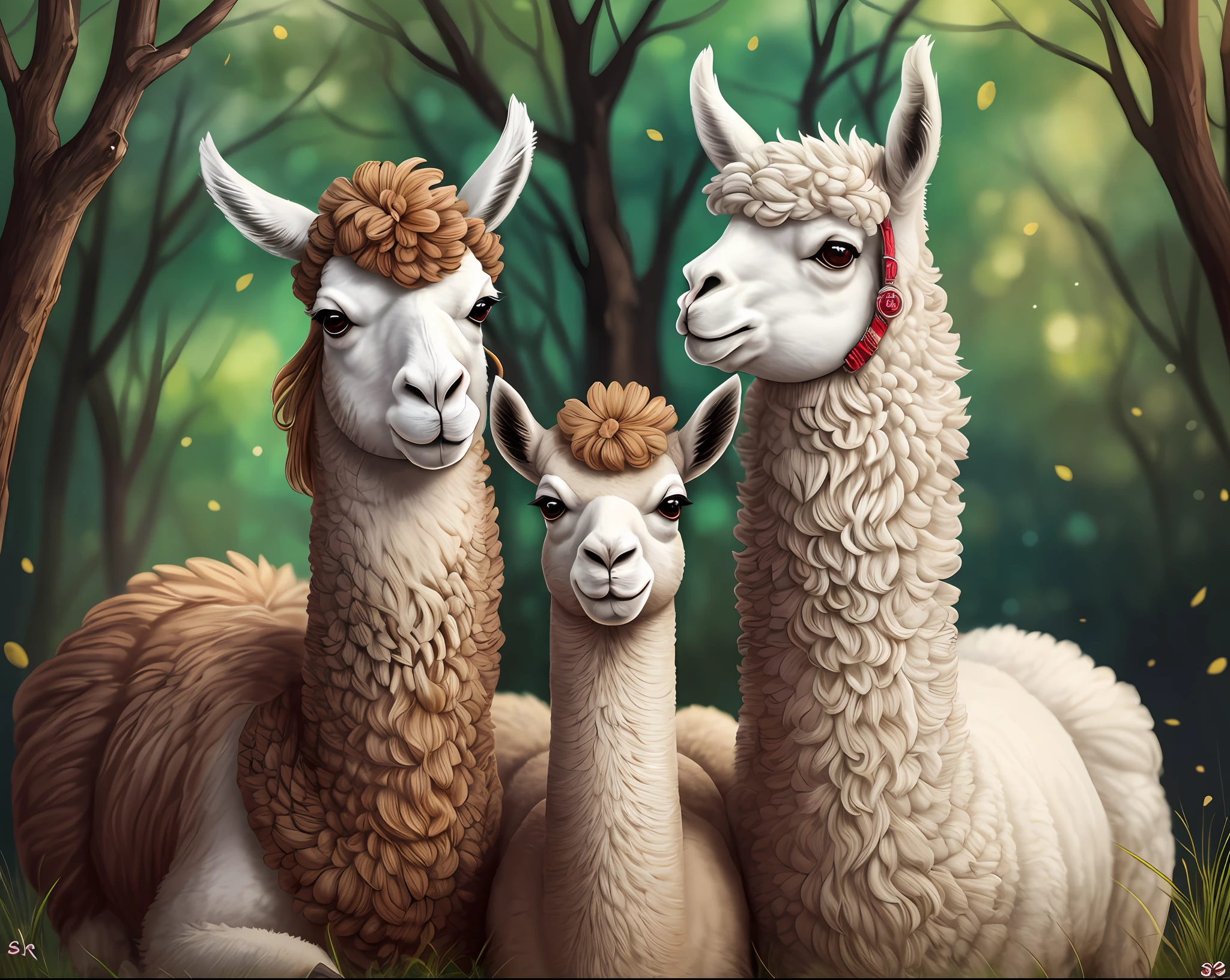 a llama that has two friends --auto --s2