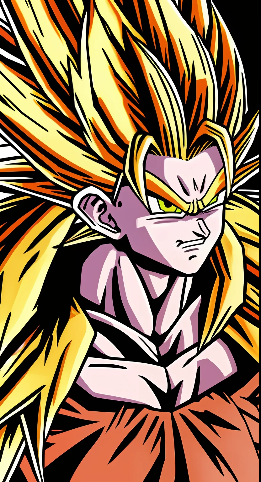 Janemba de dragon ball, peleando con son goku ssj3