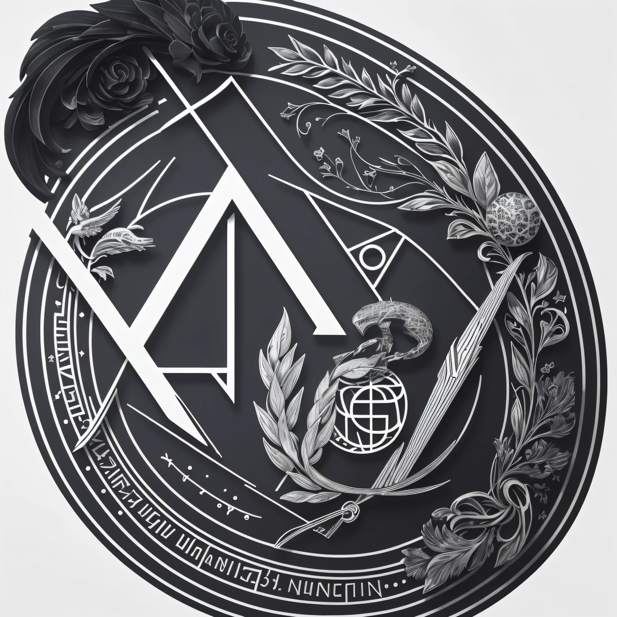 a closeup of a watch with a circular design on it, arte oficial, arte oficial altamente detalhada, Directed by: Andrei Kolkoutine, simbolismo ultra detalhado, occult aesthetics alchemy, Directed by: Aleksander Kotsis, an alchemical art illustration, Anato Finnstark. hiper detalhado, official illustration, Directed by: Cedric Seaut (Pedreiros Keos), Directed by: Nikola Avramov
