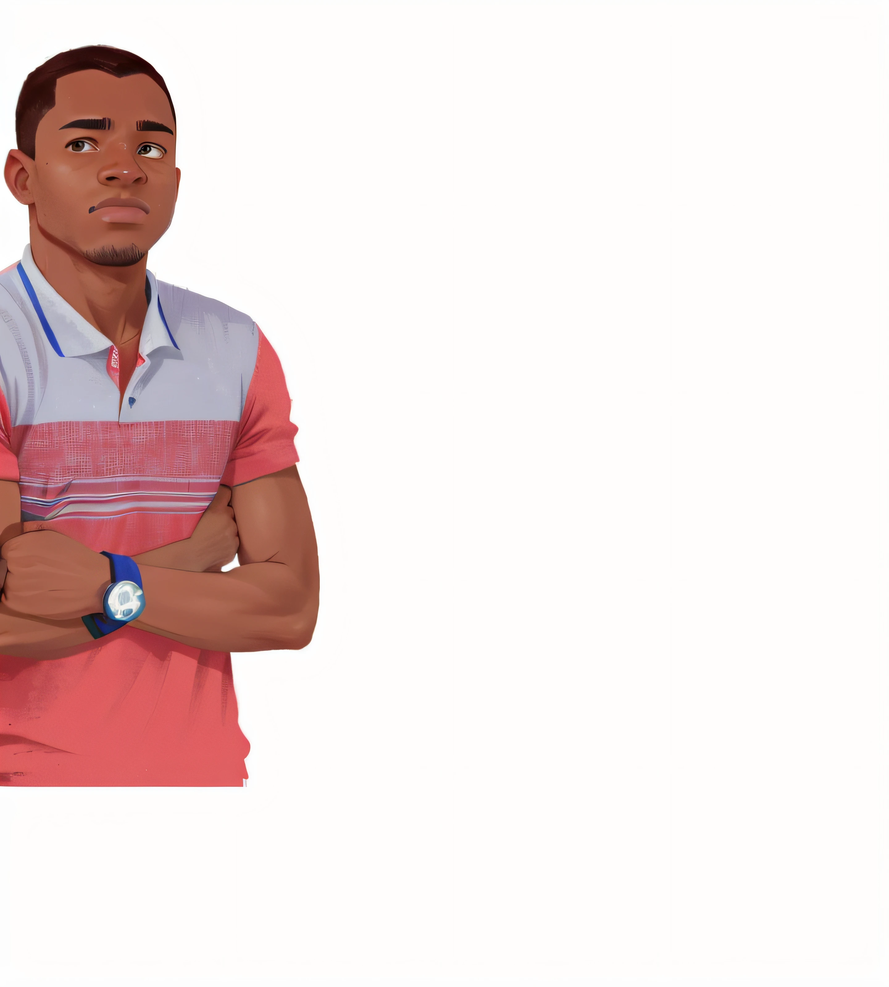 homem negro, cartton