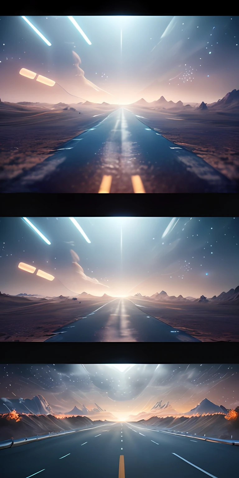 Masterpiece, best quality, (very detailed CG unity 8k music album cover), (best quality), (best illustration), (best shadows),pov view from the car passenger seat window, fogs, night time, travelling, on the high way road, view rotated 20°, fogs on the window, realistic, 8k resolution, ultra high definition, ultra detailed (particle effects) etc. 3D , Octane rendering, ray tracing, super detailed