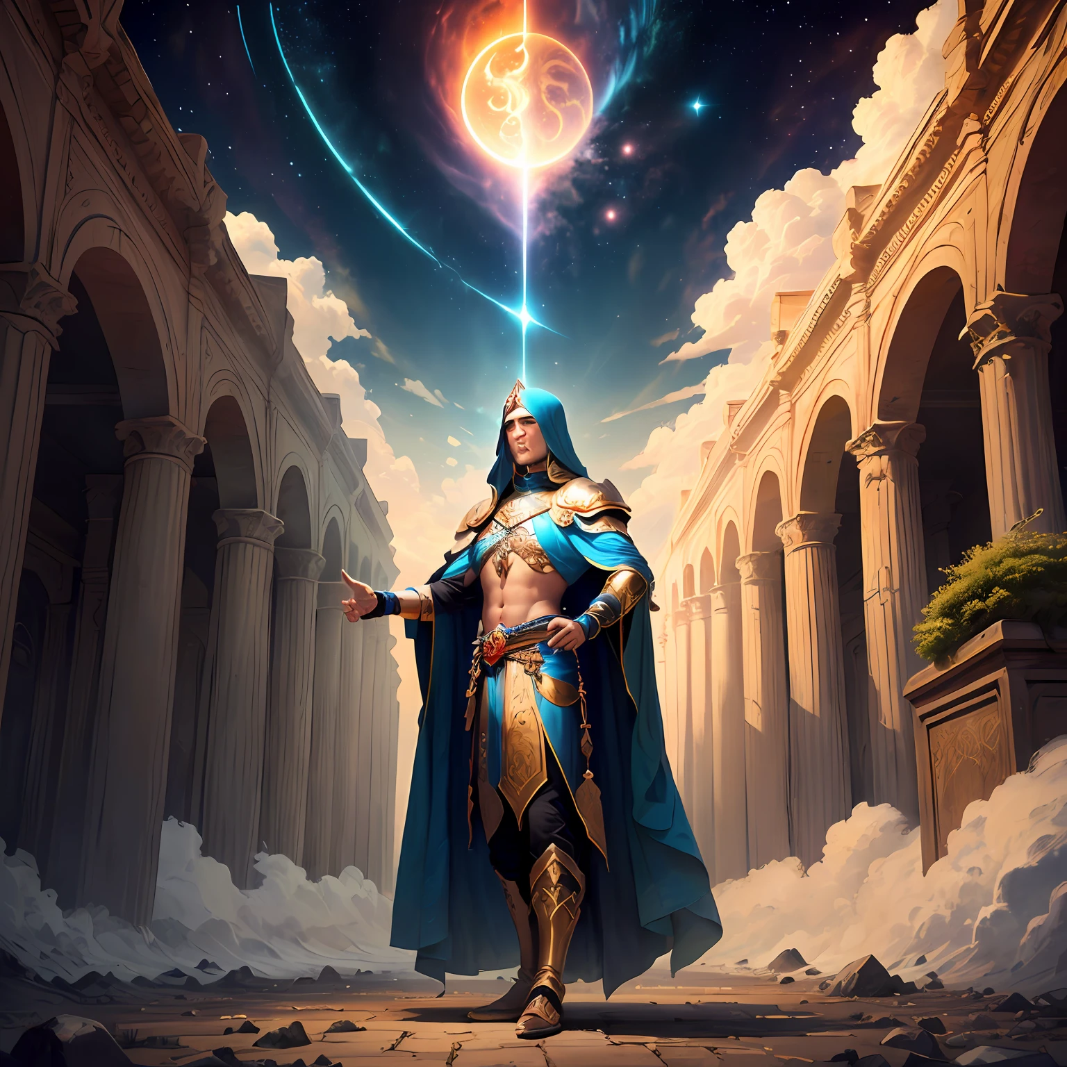 Thirty-three heavens and outer heavens，There are immortals outside the nine clouds