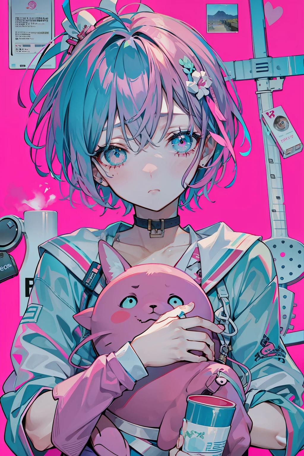 drug、Beautiful eyes、saddened