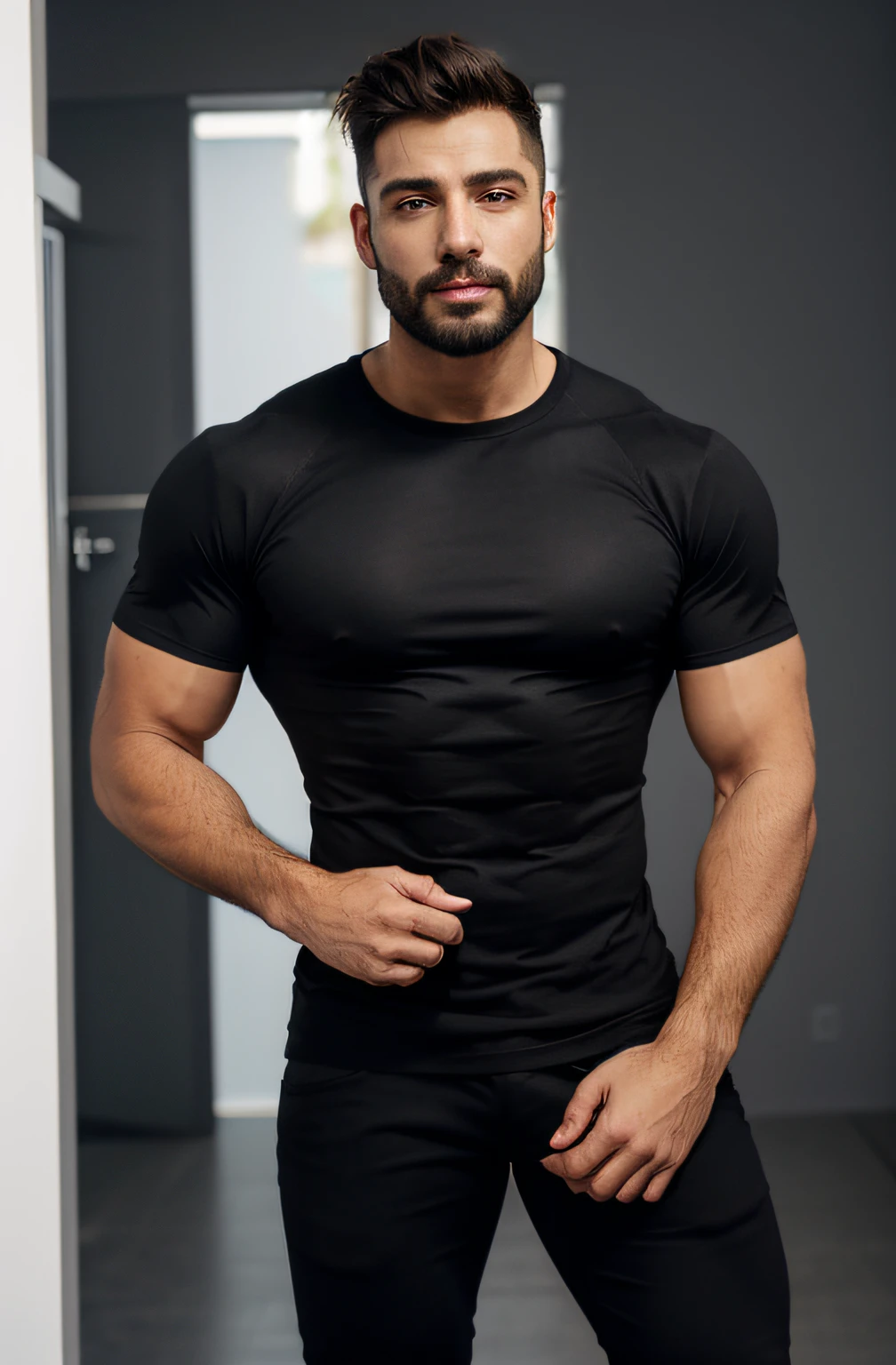 cabeza de un hombre calvo