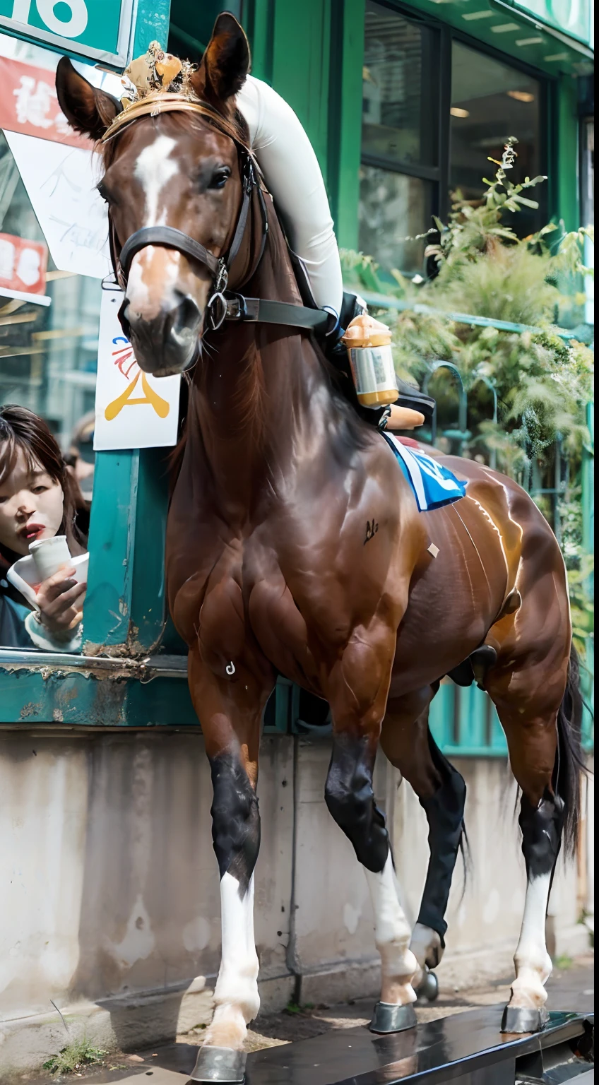 A female centaur,She is famous in the multiverse,She is both a female centaur, half human, half horse, half horse,It is also a female Yingzhao。She blends both images,The first is the head of a horse/neck/Shoulder these parts,After feminization,The upper body transforms into a beautiful female human,Female, half-centaur, half-human, half-horse, half-human,The second is the waist of the horse/hason/gluteal/Legs feminine,Female half-horse with beautiful woman's,Chimer,It's like a female human wearing a half-horse-like costume and making a seamless chimera,This chimerization is based on powerful futuristic technology。The ultra-wide-angle lens captures the image of her beautiful and ethereal wings on the ionosphere launching a super-high-speed charge and leaping。Her front half is distinctly feminine,Tall sexy body,Has K cup teardrop-shaped giant tit chest,It has a small man's waist butterfly spanning long legs,The half-horse part of the hind body,Embedded interface at the hip position。Her horse-shaped part has female physiology and ergonomics on both the half-horse torso and hips and legs。The chest cavity of a woman in the shape of a bent dog style embedded in the lower back position of the beautiful woman's body starting from the upper part of the sternum/lower back/Ventral transverse。Then there are the sexy beauty's upright hips,Her entire body has been completely feminized,Including the half-horse part。Mechanized armor covers the legs with knee-shaped anti-joints and feet,And these parts are highly anthropomorphic,This makes her legs graceful and slender,Her four horse legs exploded in length proportions and was slender and toned,Under the legs are skinny white feet dressed in Skyscraper Heels,Use Midjourney's advanced stroke tools and color palettes, as well as texture packs, model packs, and texture tools,Concentration,Include all parts of her original horse physiology including fur/Waist and abdomen/Hip legs/Leg Capital Feminization,And give these parts a correspon