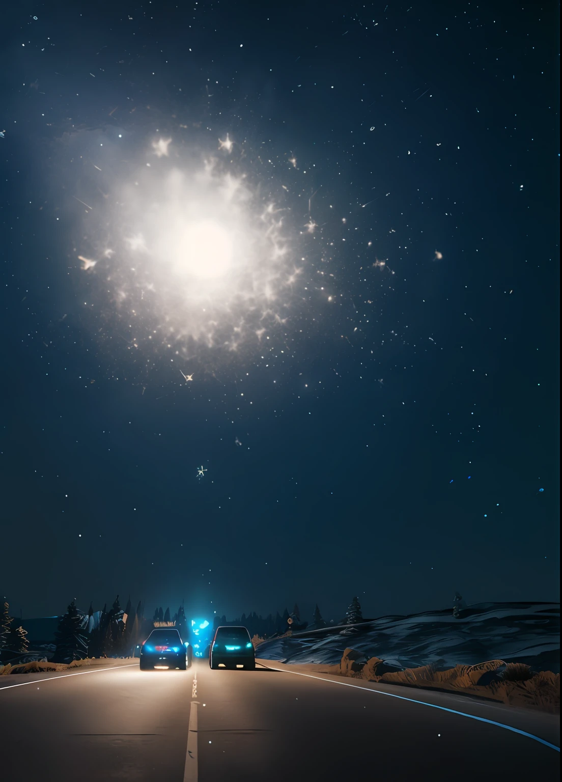 Masterpiece, best quality, (very detailed CG unity 8k music album cover), (best quality), (best illustration), (best shadows),pov view from the car passenger seat window, fogs,fogs, night time, travelling, on the high way road, view rotated 20°, fogs on the window, realistic, 8k resolution, ultra high definition, ultra detailed (particle effects) etc. 3D , Octane rendering, ray tracing, super detailed, only one photo, night time shot, keep it simple and realistic