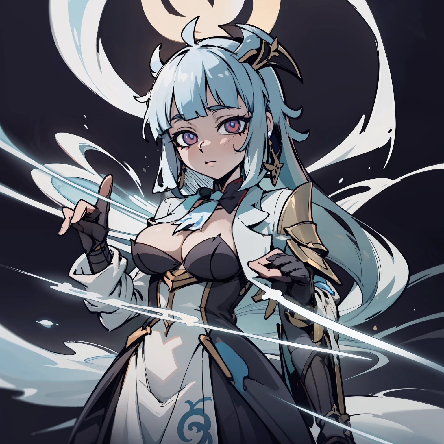 Un primer plano de una persona con un cabello azul y un vestido azul, Genshin, Personaje de Genshin Impact, Keqing de Genshin Impact, portrait knights of zodiac girl, Impacto de Ayaka Genshin, Impacto de Genshin, Zhongli de Genshin Impact, Impacto de Genshin en videojuegos, Ayaka Game Genshin Impact, Hestia, Lucina de Fire Emblem