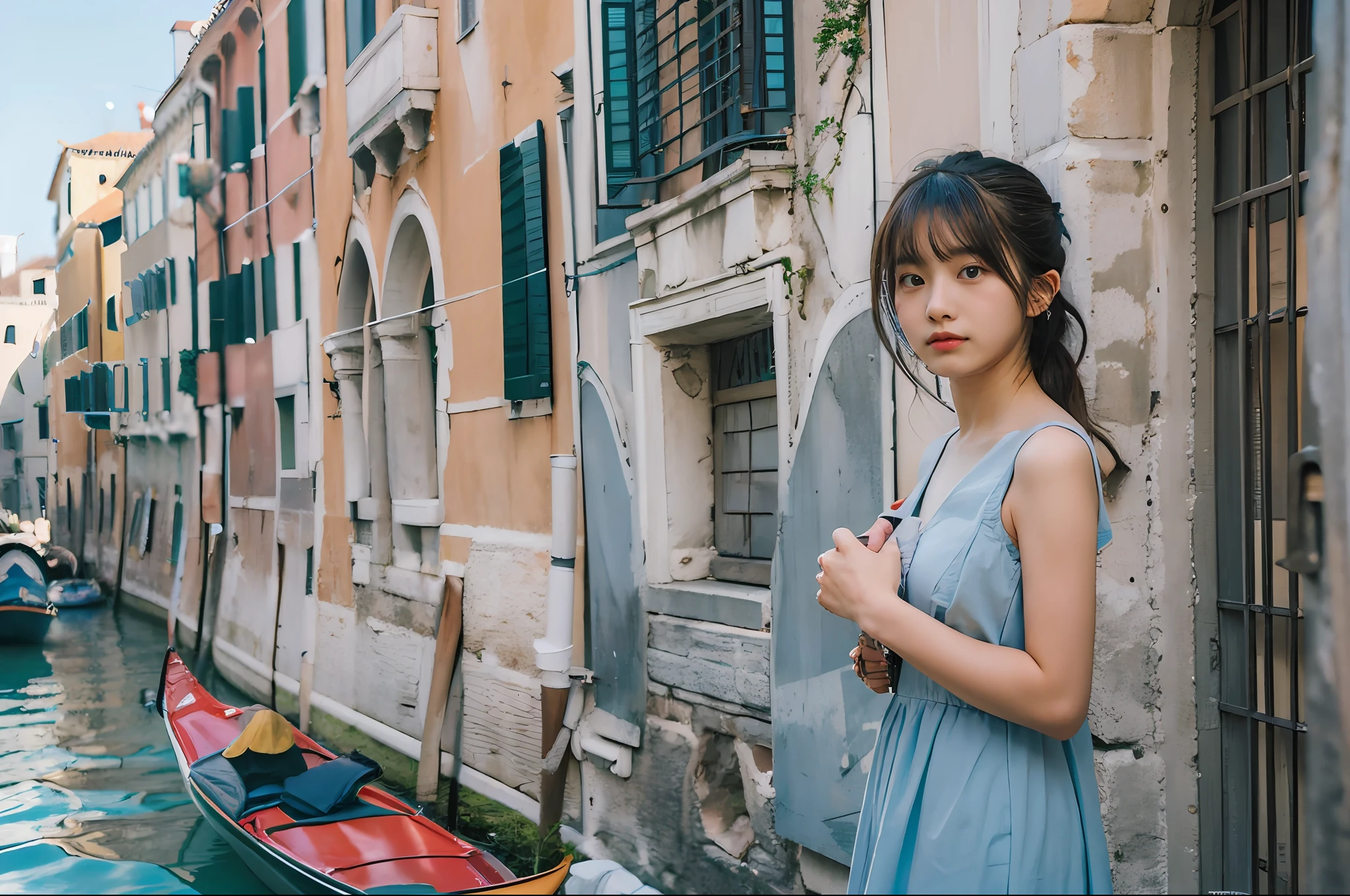 japanese girl, Round face, Bangs