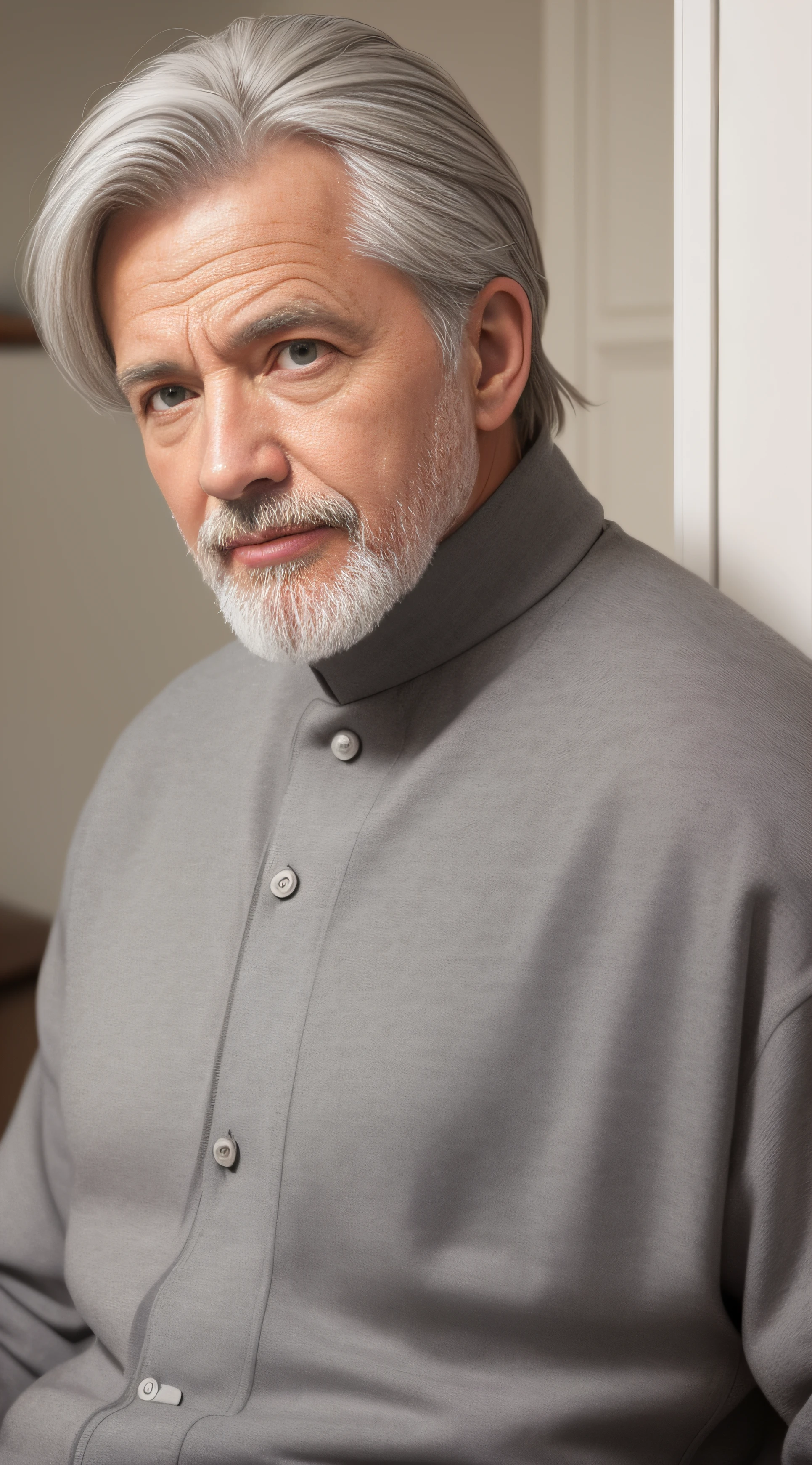 Gray-haired wise man