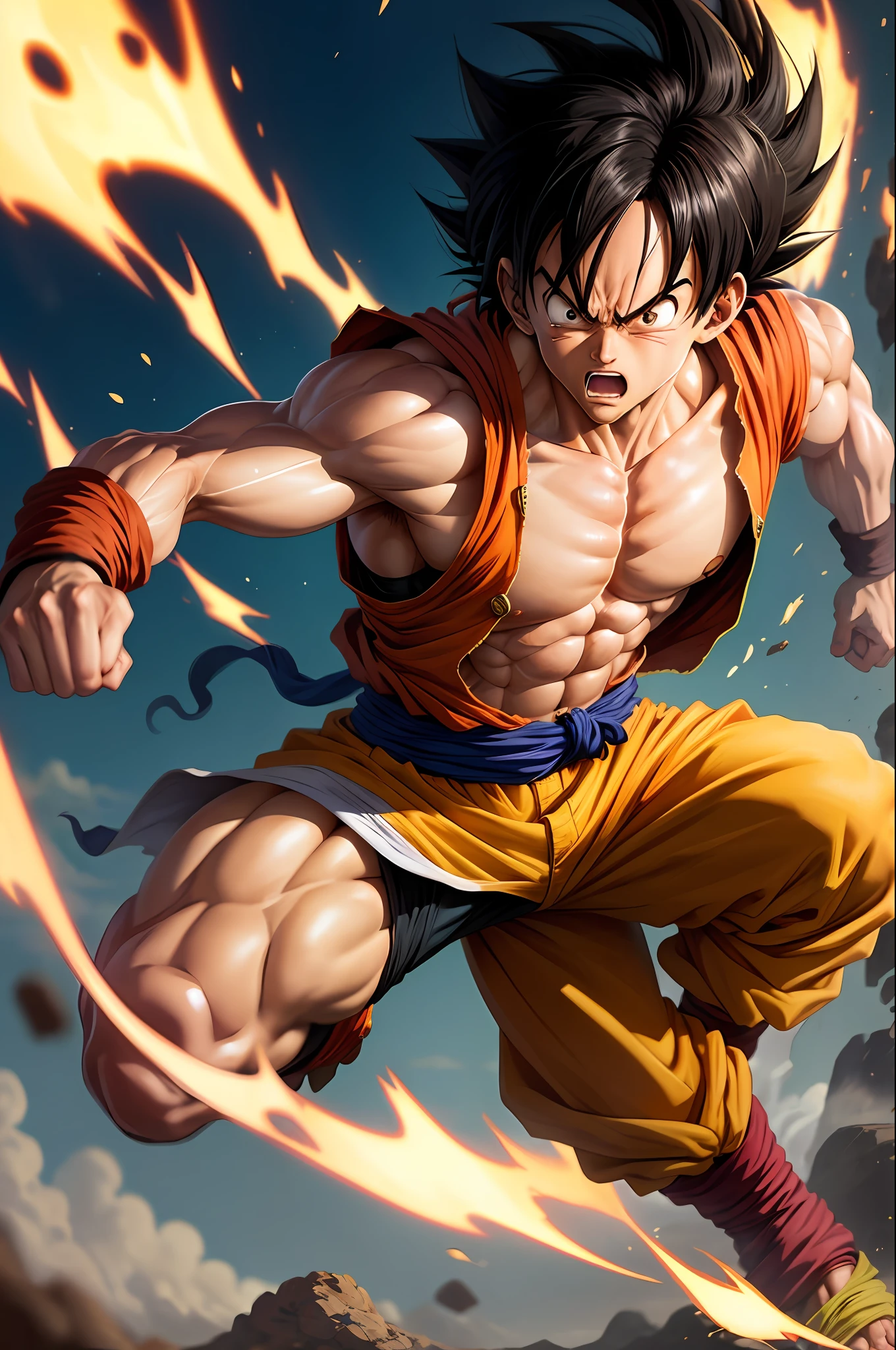 Goku Luffy 5th gear Yaso