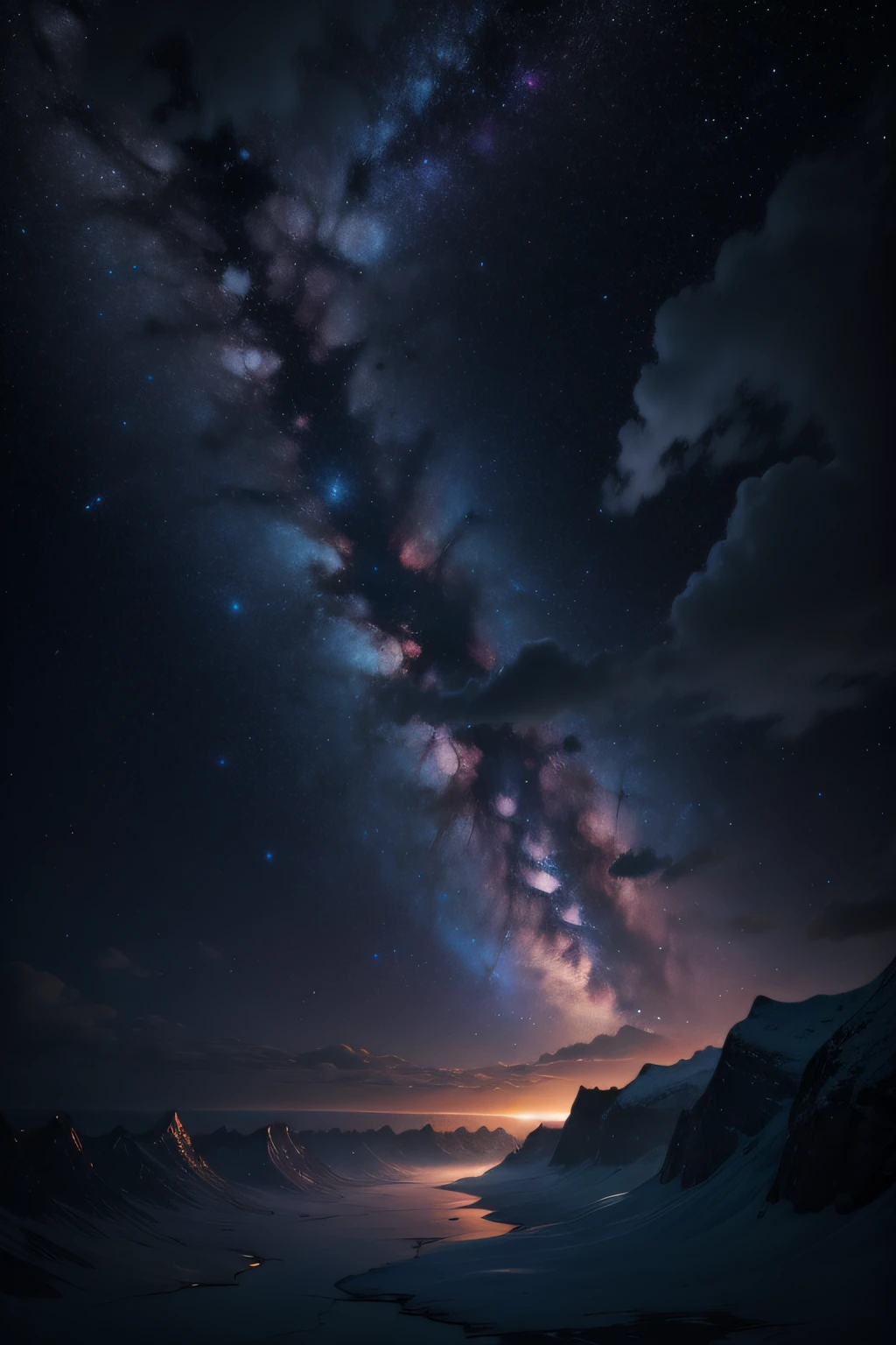 starrysky, Canon, UHD, highres, 8k