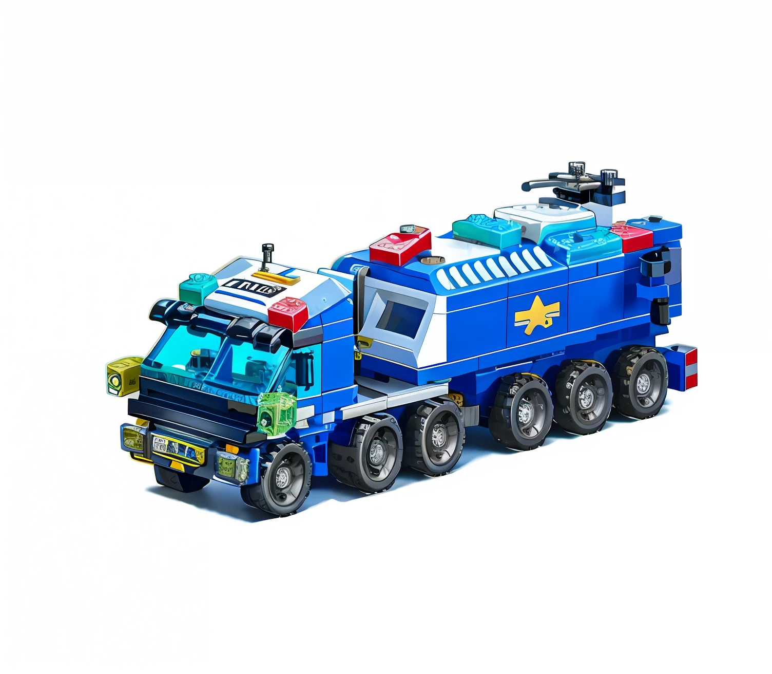 Background plus more LEGO characters on the city highway,LEGO police car lights and sound effects, military carrier rig, scout police robot, brand new lego set ( 2 0 2 1 ), Mechanized police infantry, 4 8 0 p, 480p, lego set, 1 8 0 0 dpi, K9, 3 6 0 p, legos, legos, Gamine, trucks