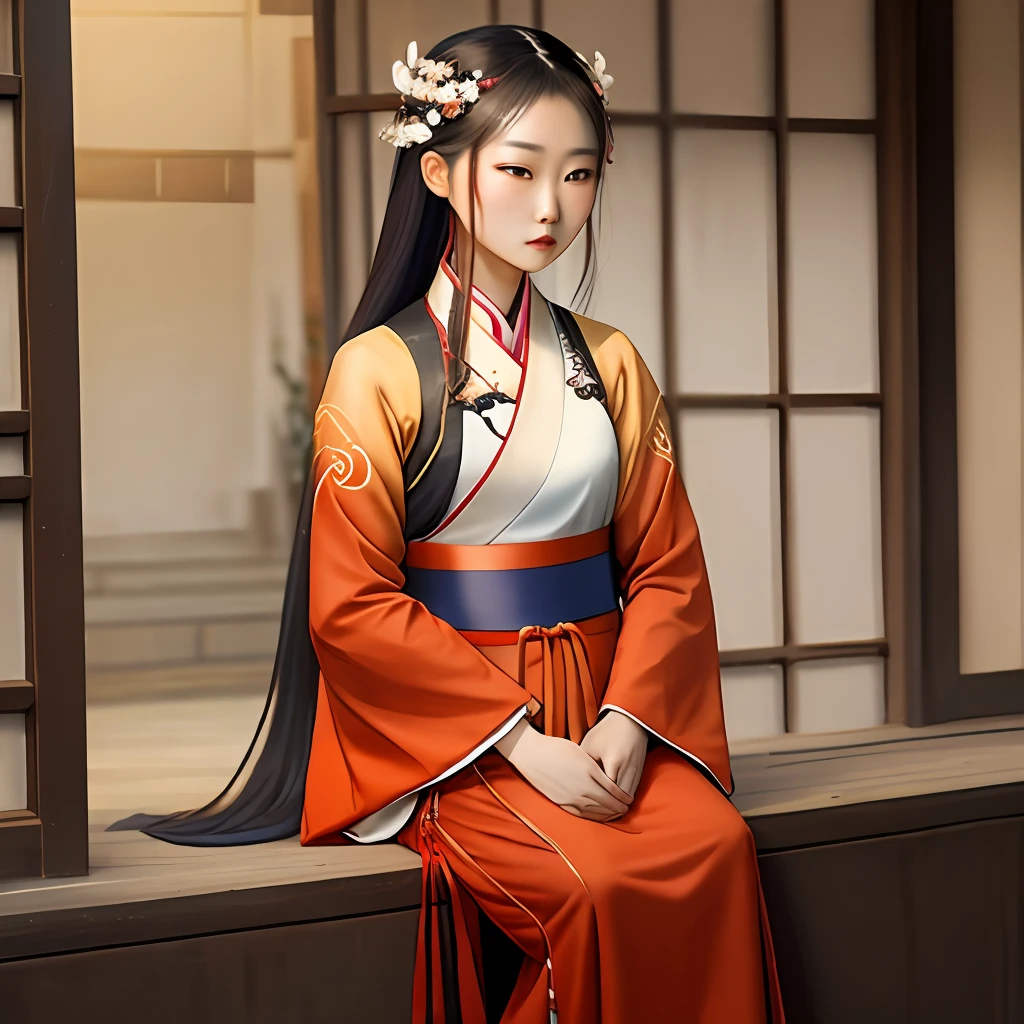 Ma Dongxi wears Hanfu