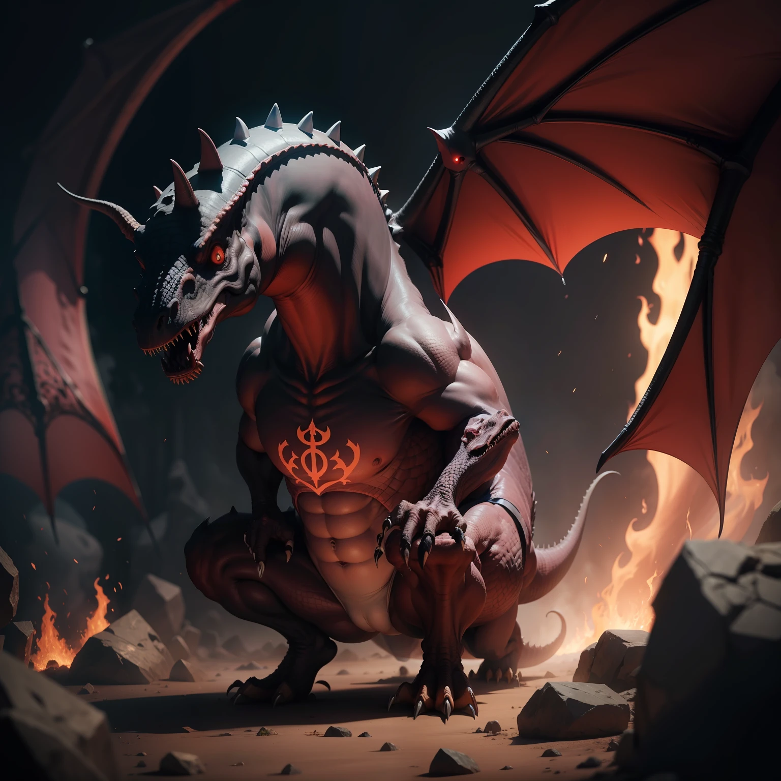 Satanic dinosaur