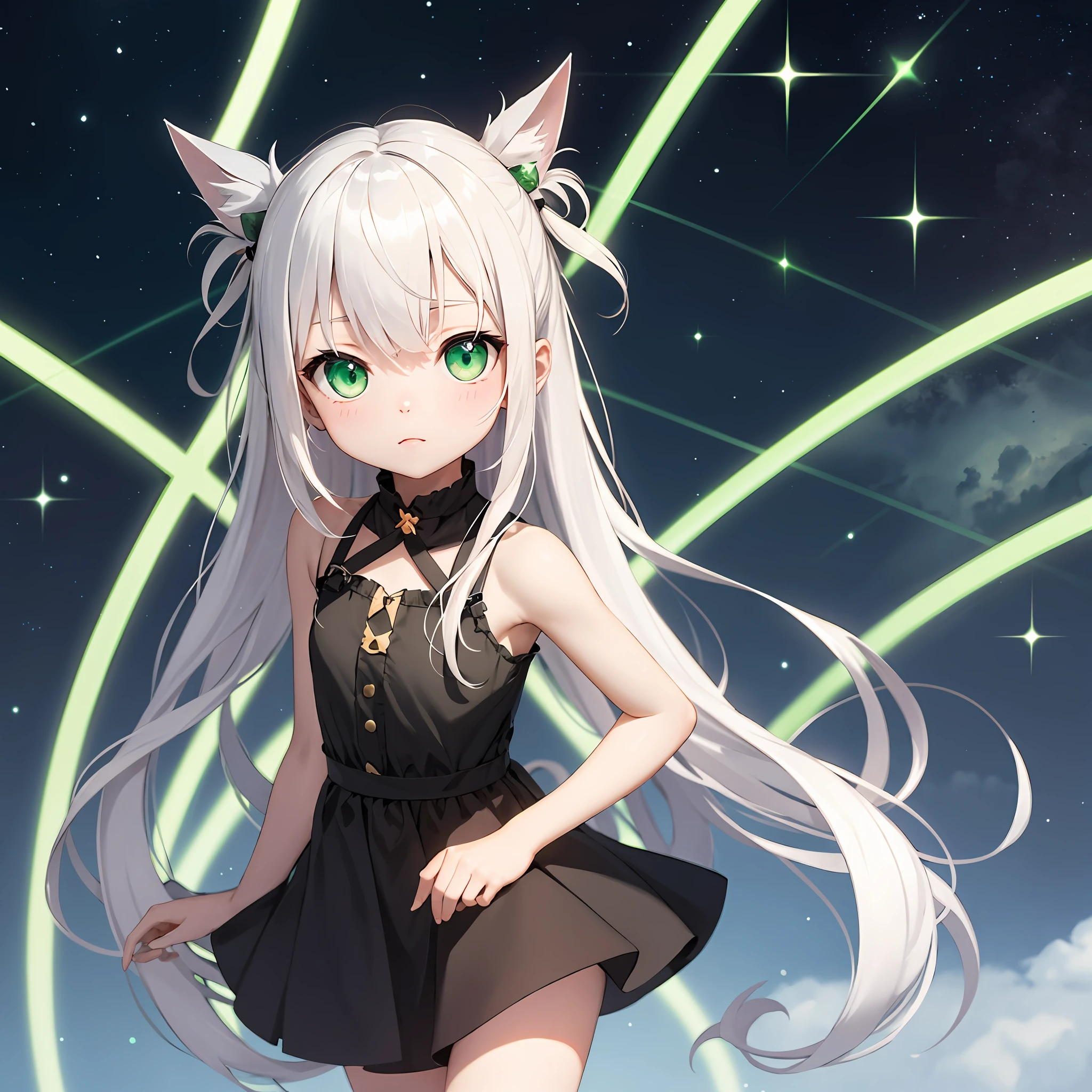 White-haired, green-eyed little quadratic
