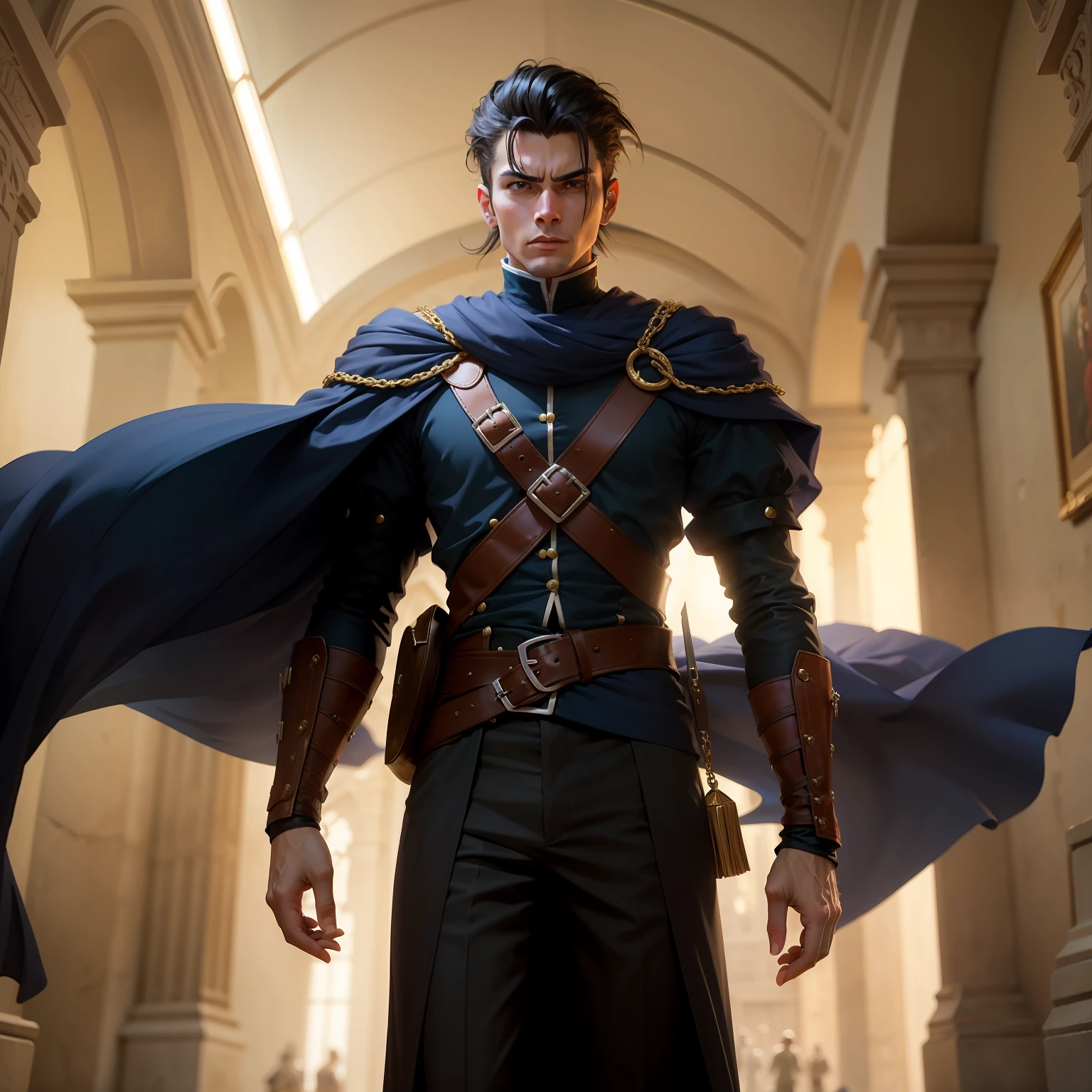 According to my envy of your freedom,You envy my noble son