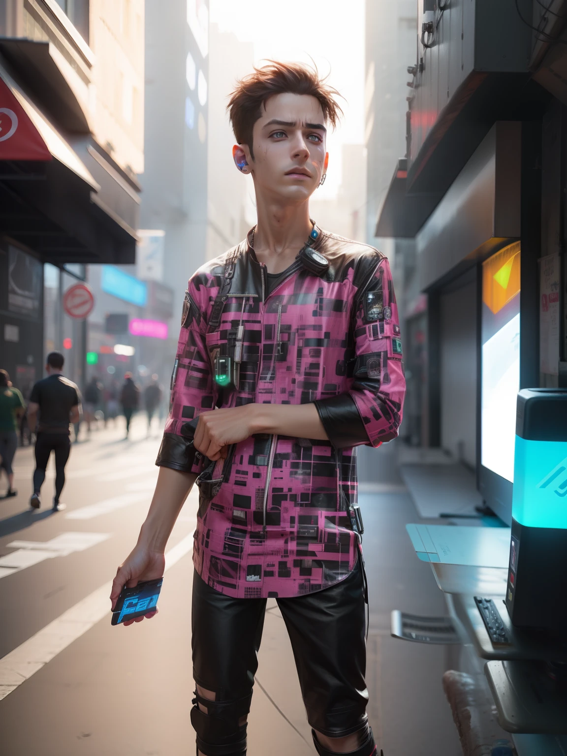 Change background cyberpunk handsoe
boy, realistic face, 8k, ultra realic