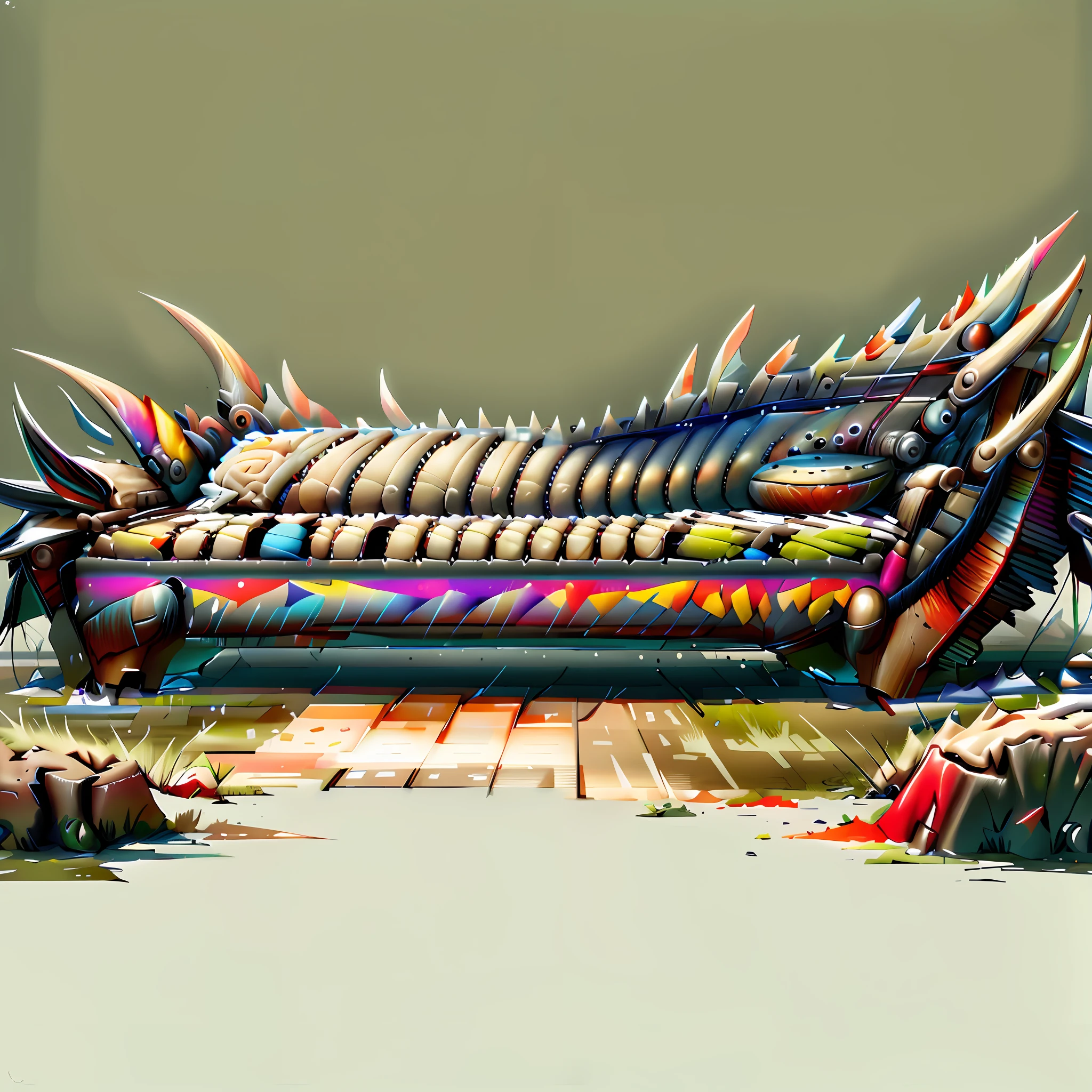 A lying on a bed