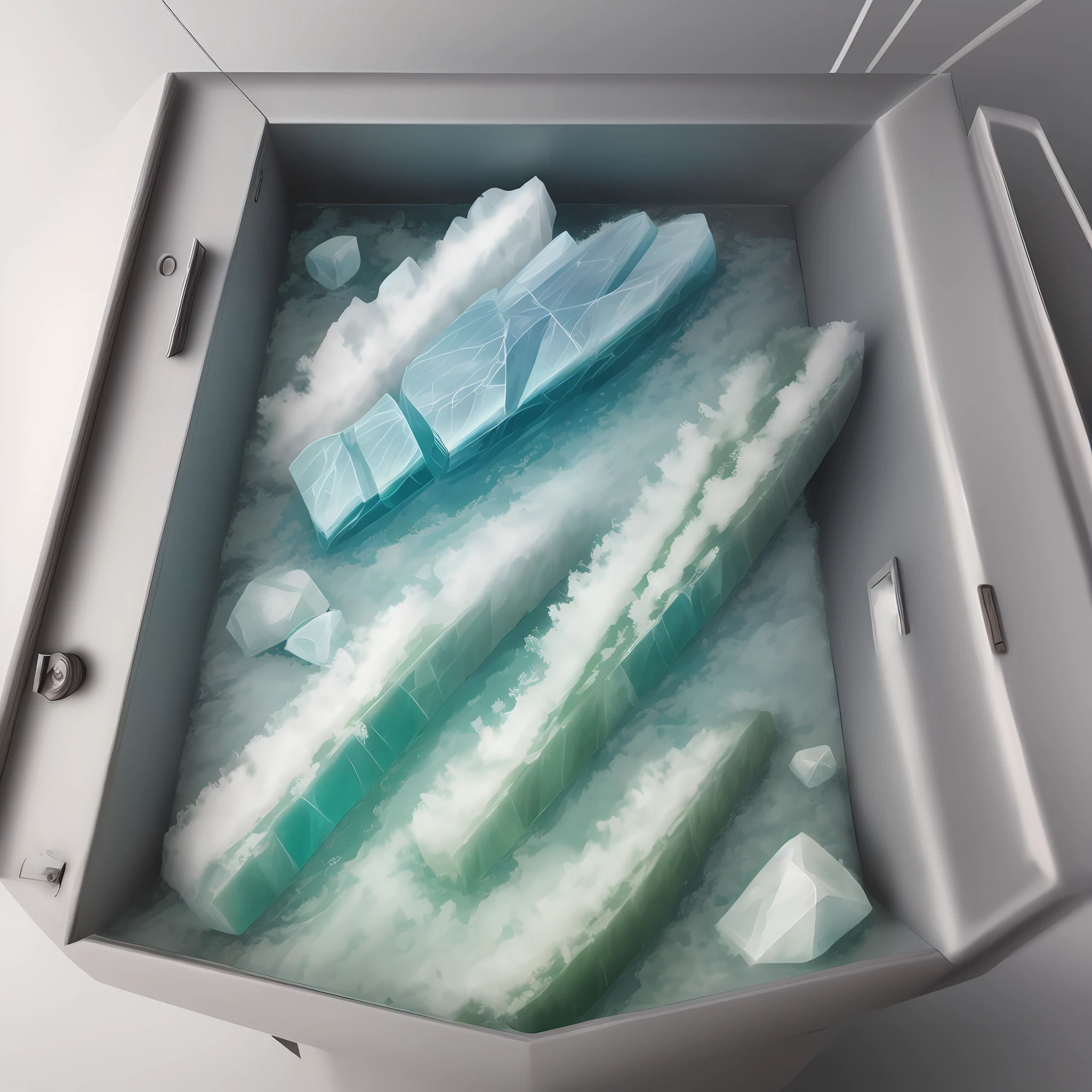 Ice chamber calamus
