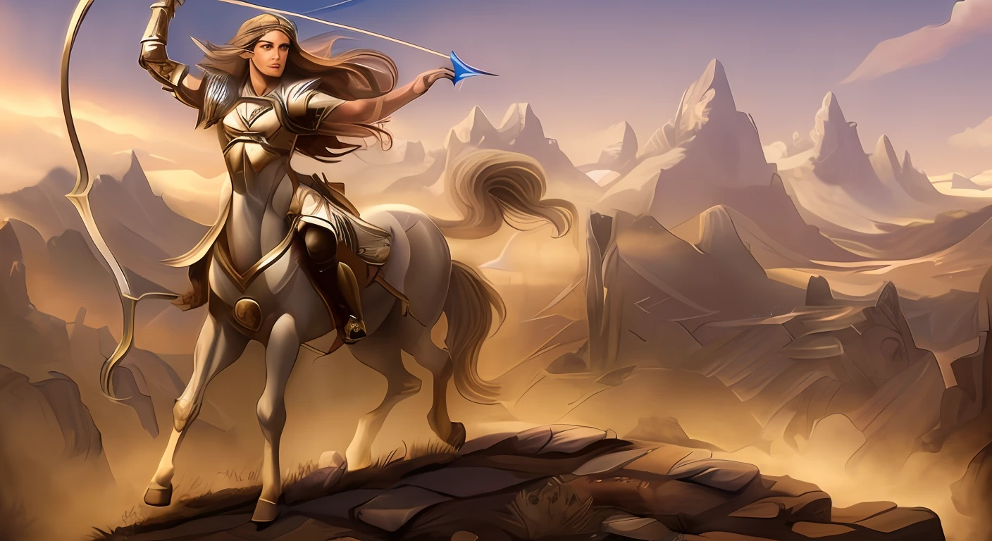 arafed woman on a horse with a bow and arrow, centaur horse, north female warrior, horse warrior, fantasy paladin woman, female warrior, a beautiful woman warrior, picture of female paladin, north adult female warrior, female knight, a centaur, gorgeous female paladin, female paladin, centaur, of a beautiful female knight