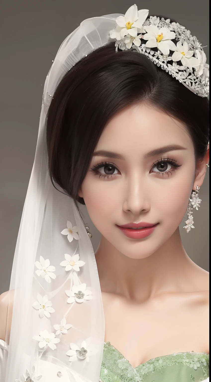 Fashion model 20 years old [[[[closeup cleavage]]]], [[[[boobgasm]]]], [[[[coll]]]], [[[[bshoulders]]]], perfect  eyes, Perfect iris，Perfect lips，perfect teeth，Perfect skin，with fair skin，Long face，slender nose，Soft front light，hdr，Movie girl，no headwear，long whitr hair，Long hair with a shawl，Casual，The background is outdoors，Flowers and greenery，（pastel colour：1.2）