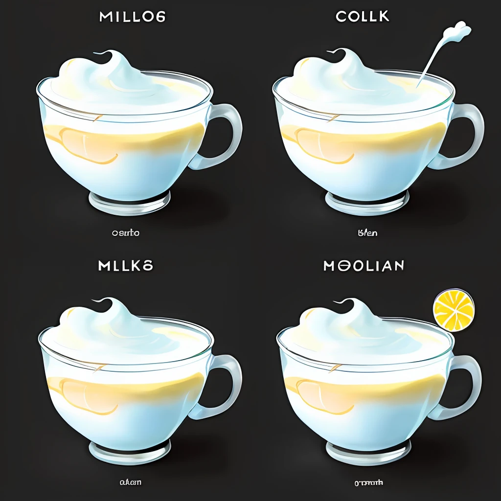 Big milk color map
