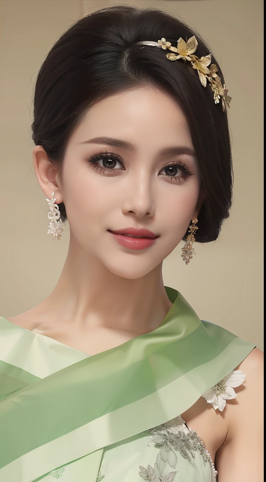 Fashion model 20 years old [[[[closeup cleavage]]]], [[[[boobgasm]]]], [[[[coll]]]], [[[[bshoulders]]]], perfect  eyes, Perfect iris，Perfect lips，perfect teeth，Perfect skin，with fair skin，Long face，slender nose，Soft front light，hdr，Movie girl，no headwear，long whitr hair，Long hair with a shawl，Casual，The background is outdoors，Flowers and greenery，（pastel colour：1.2）