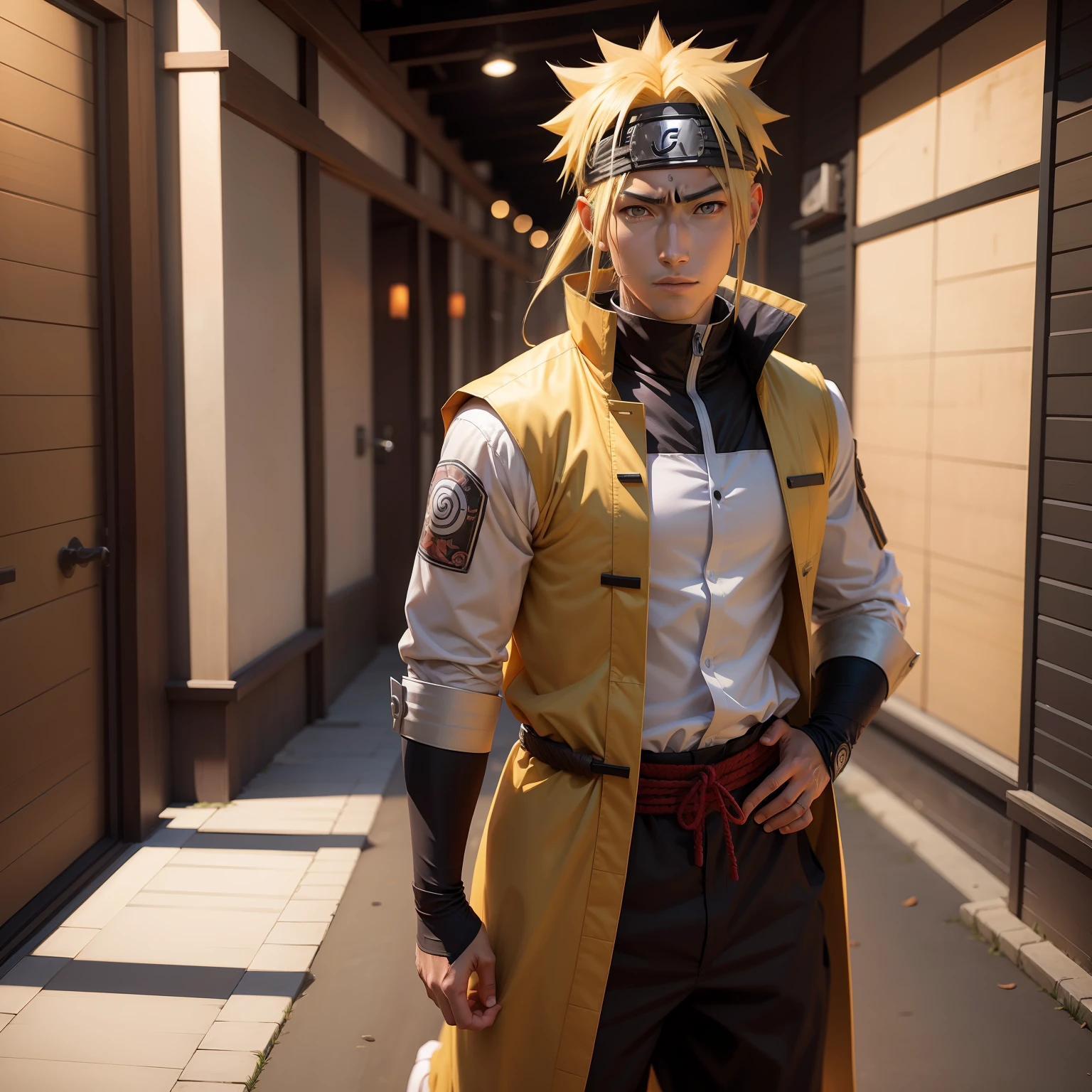 Naruto Hokage as an adult