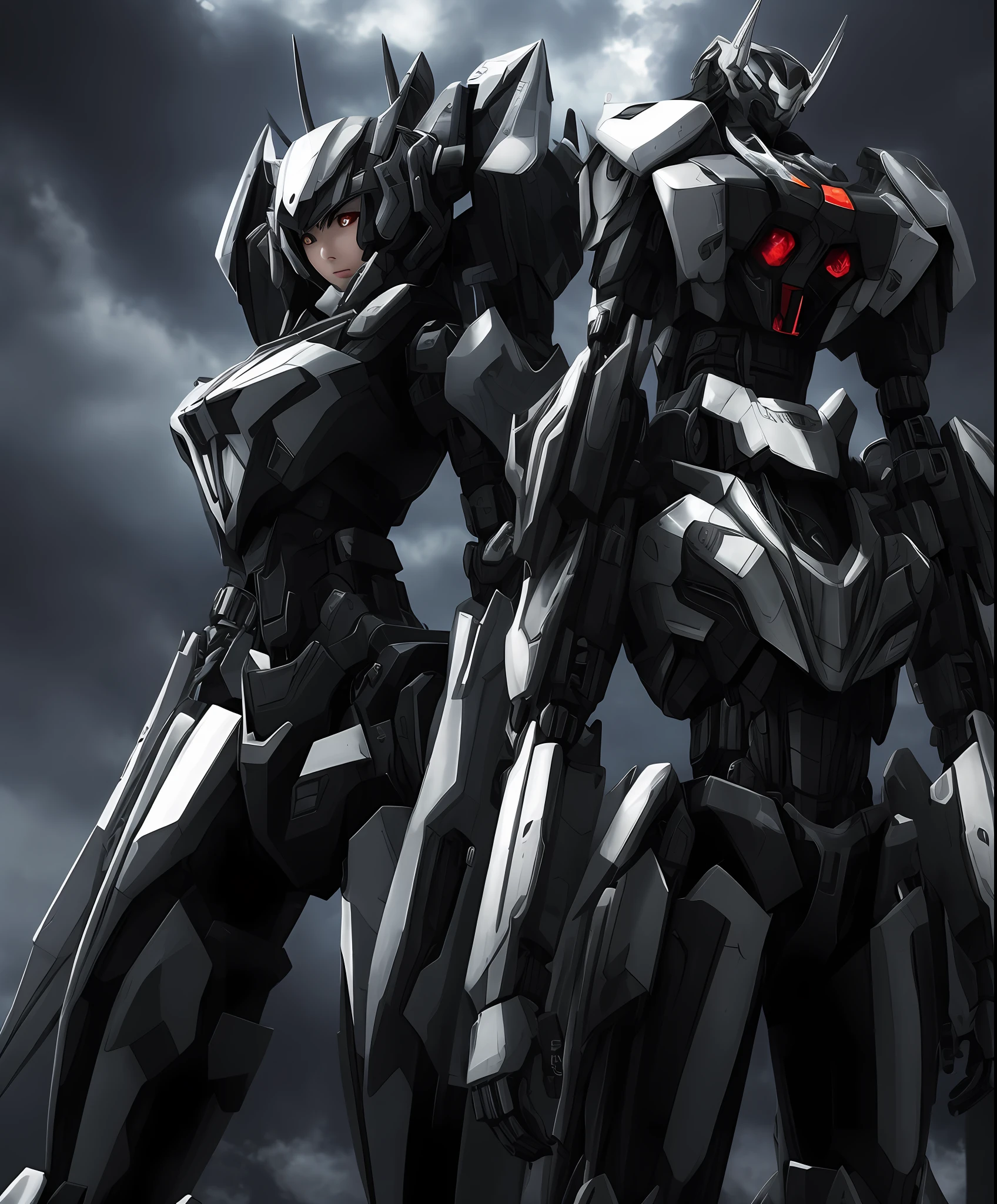 Mecha Girls White