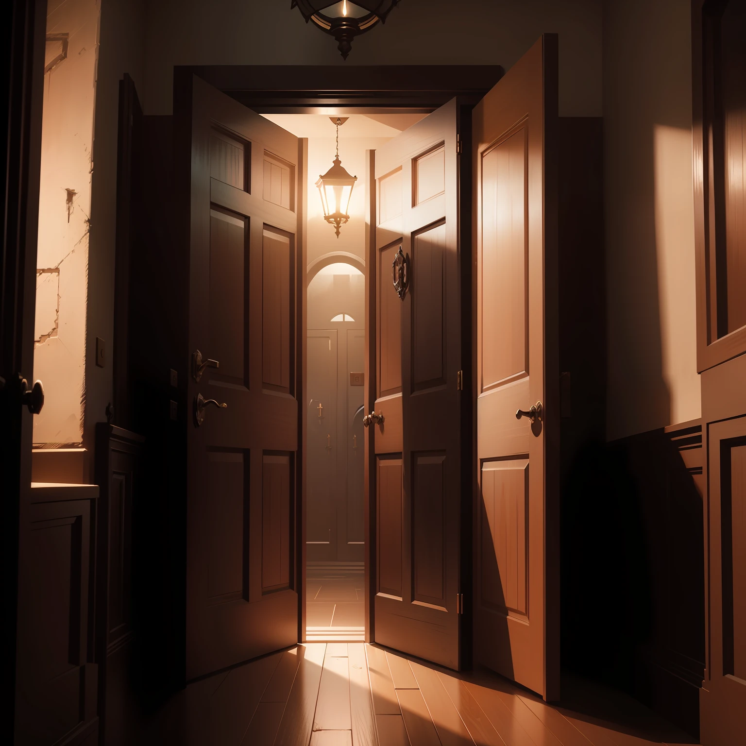 Last door on the left, concept art, 4k