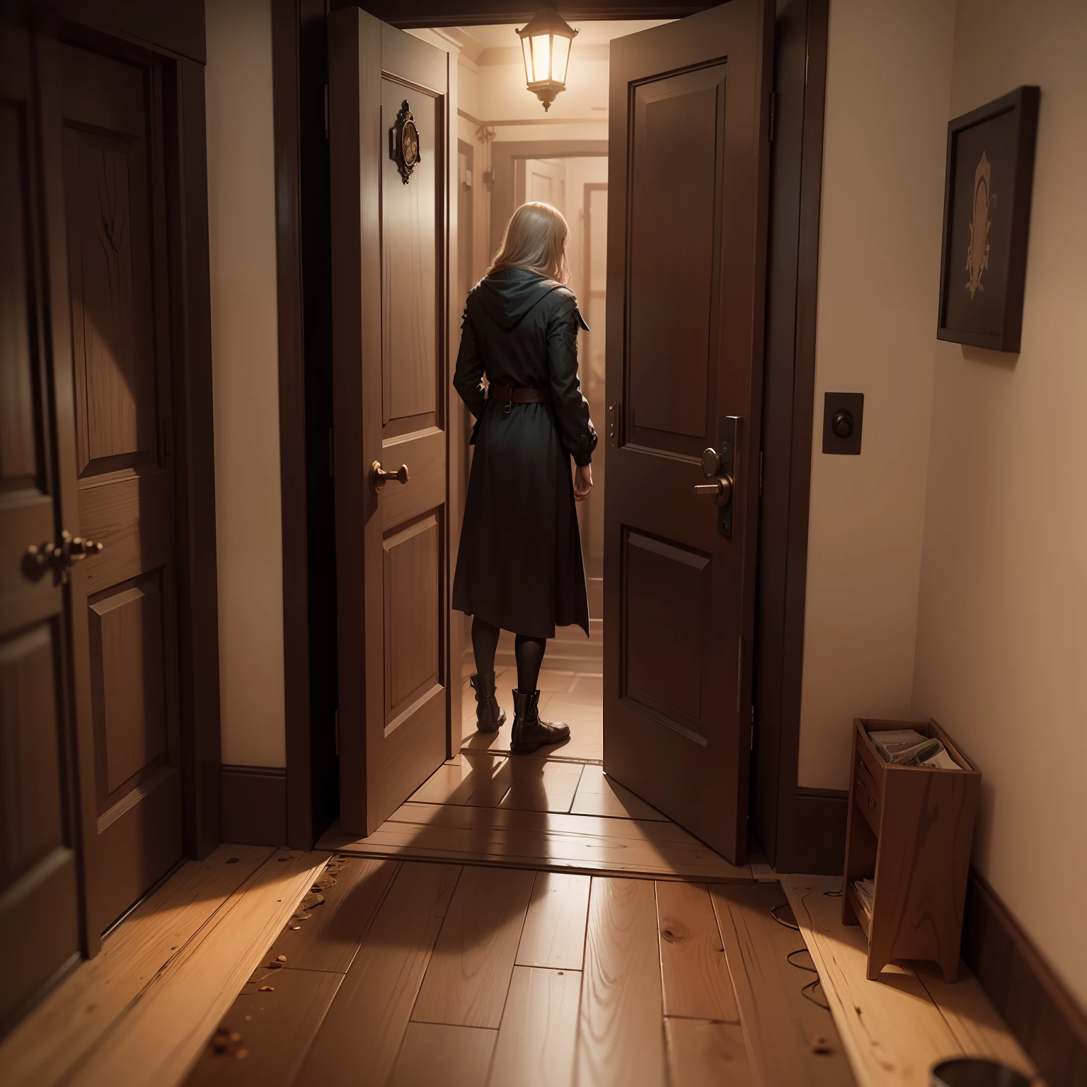 Last door on the left, concept art, 4k