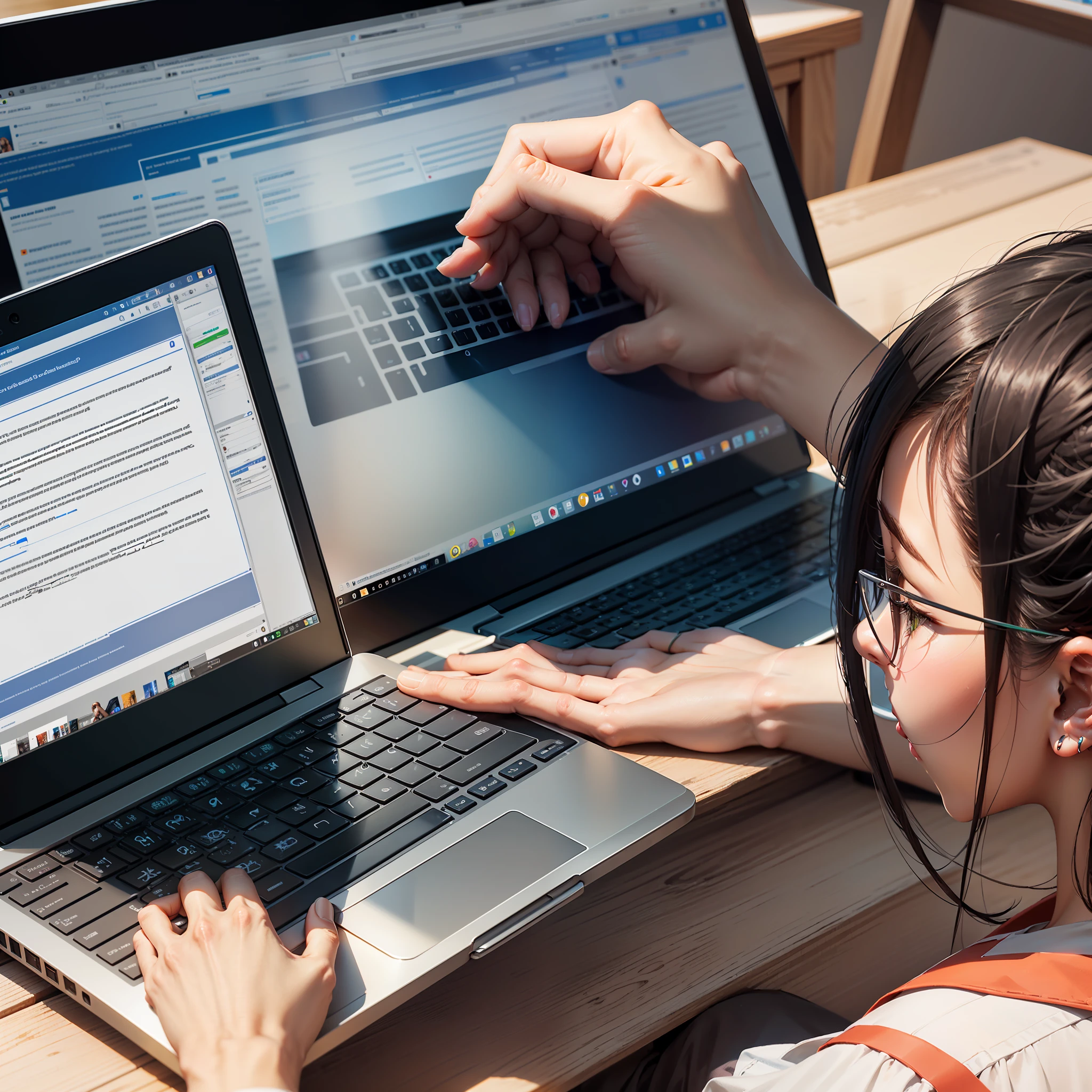 Access to a reliable computer or laptop for research, online learning, and creating documents