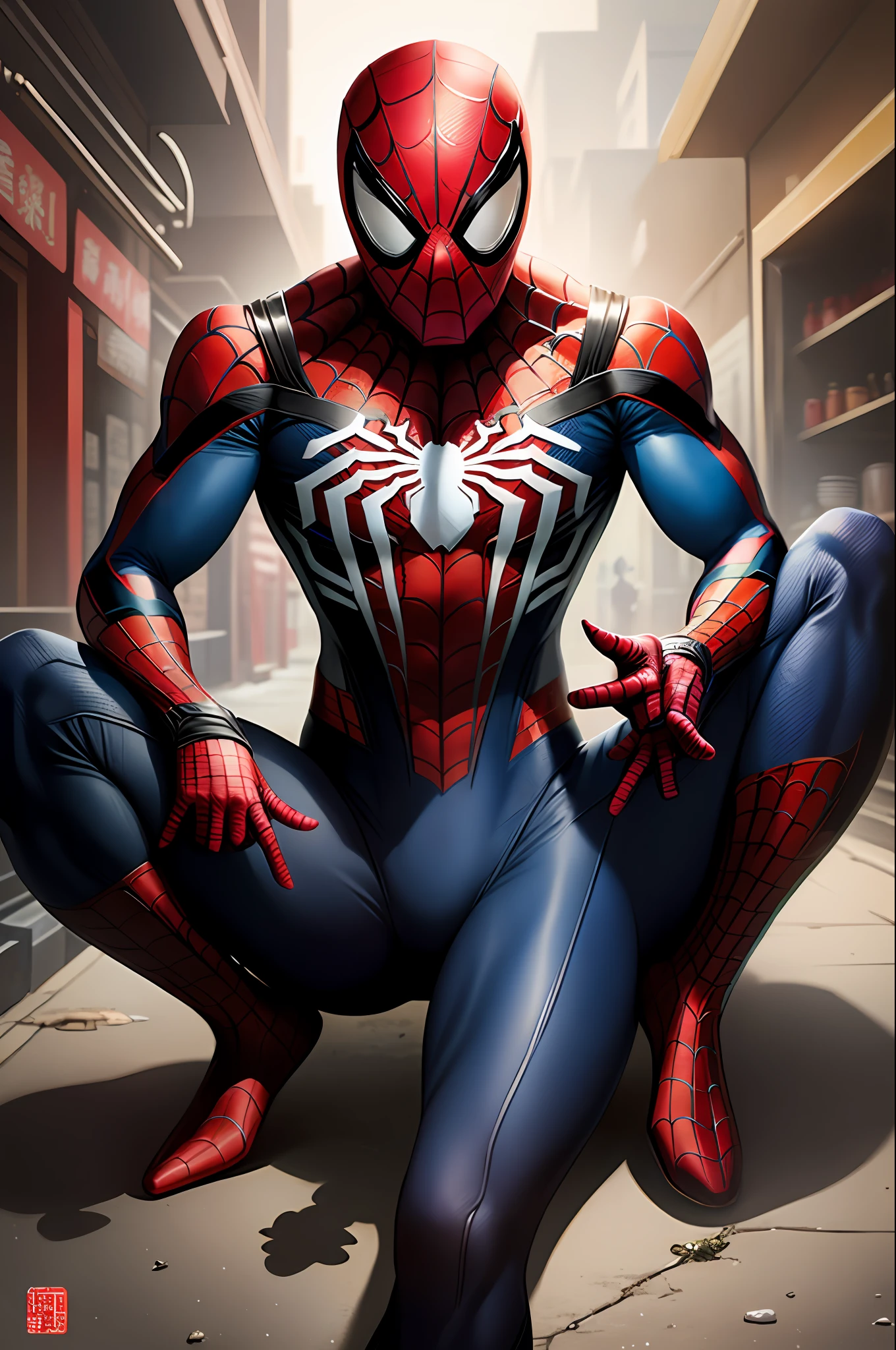 Chinese-style Spider-Man