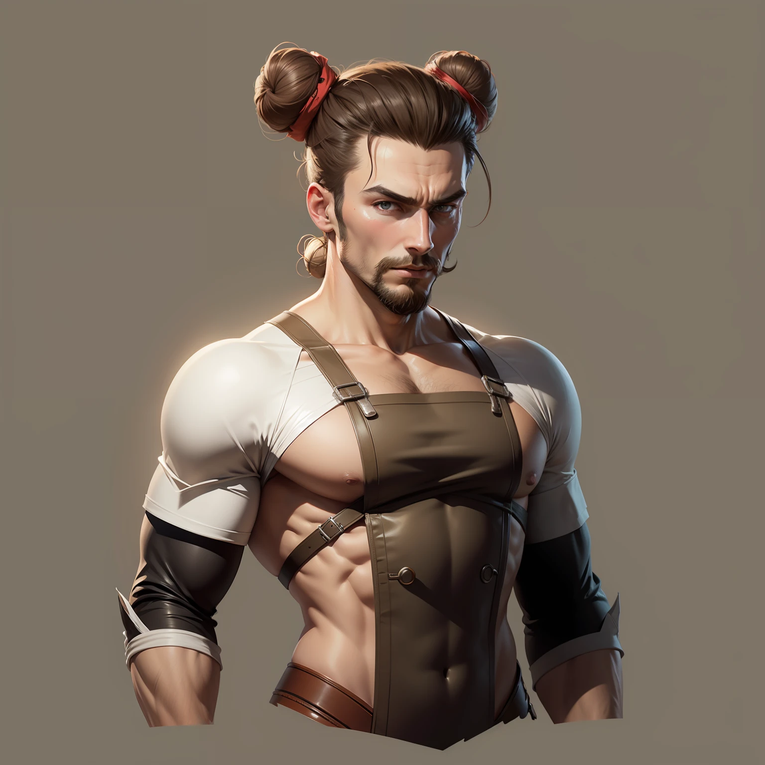 Bun man, concept art, 4k