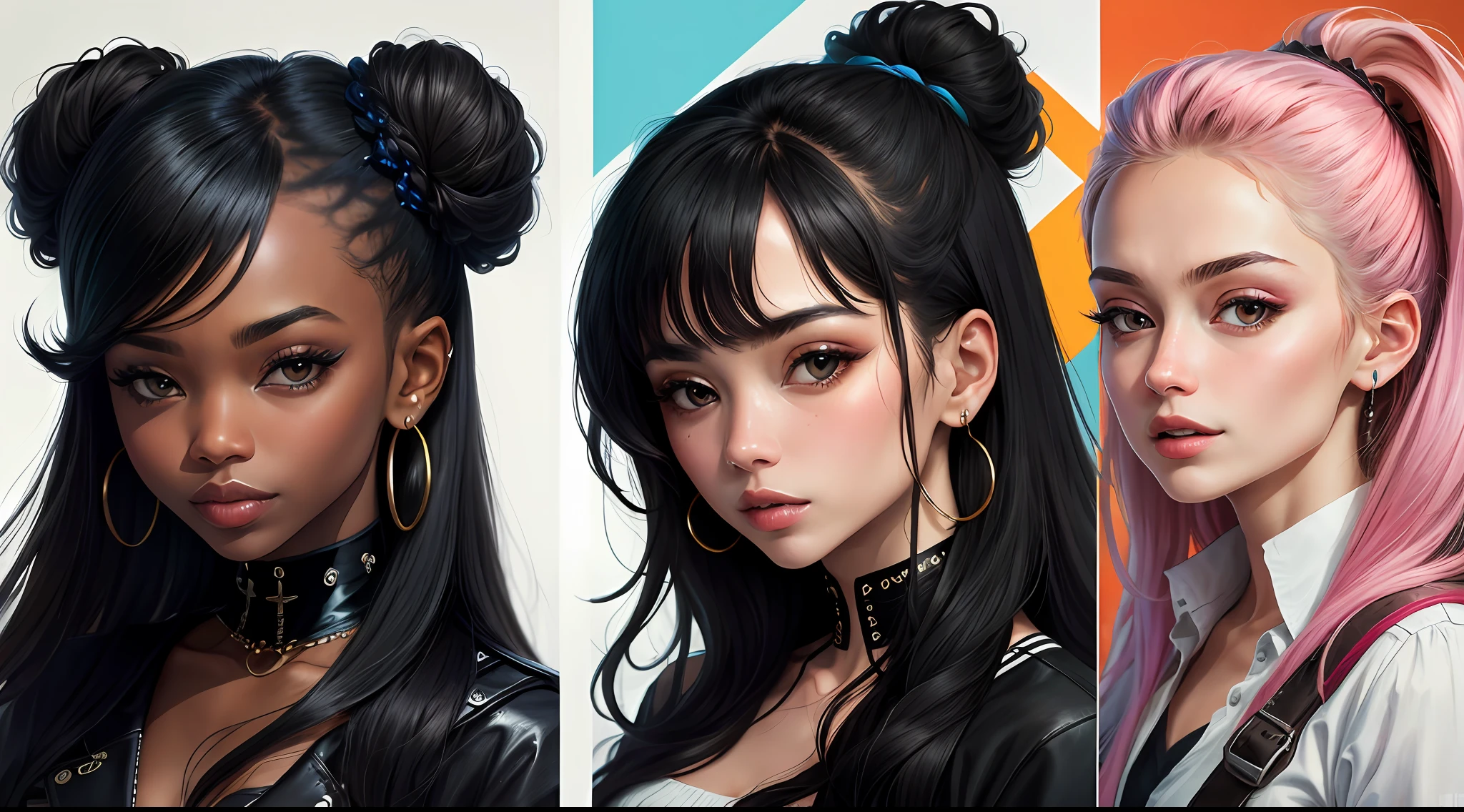 black in color