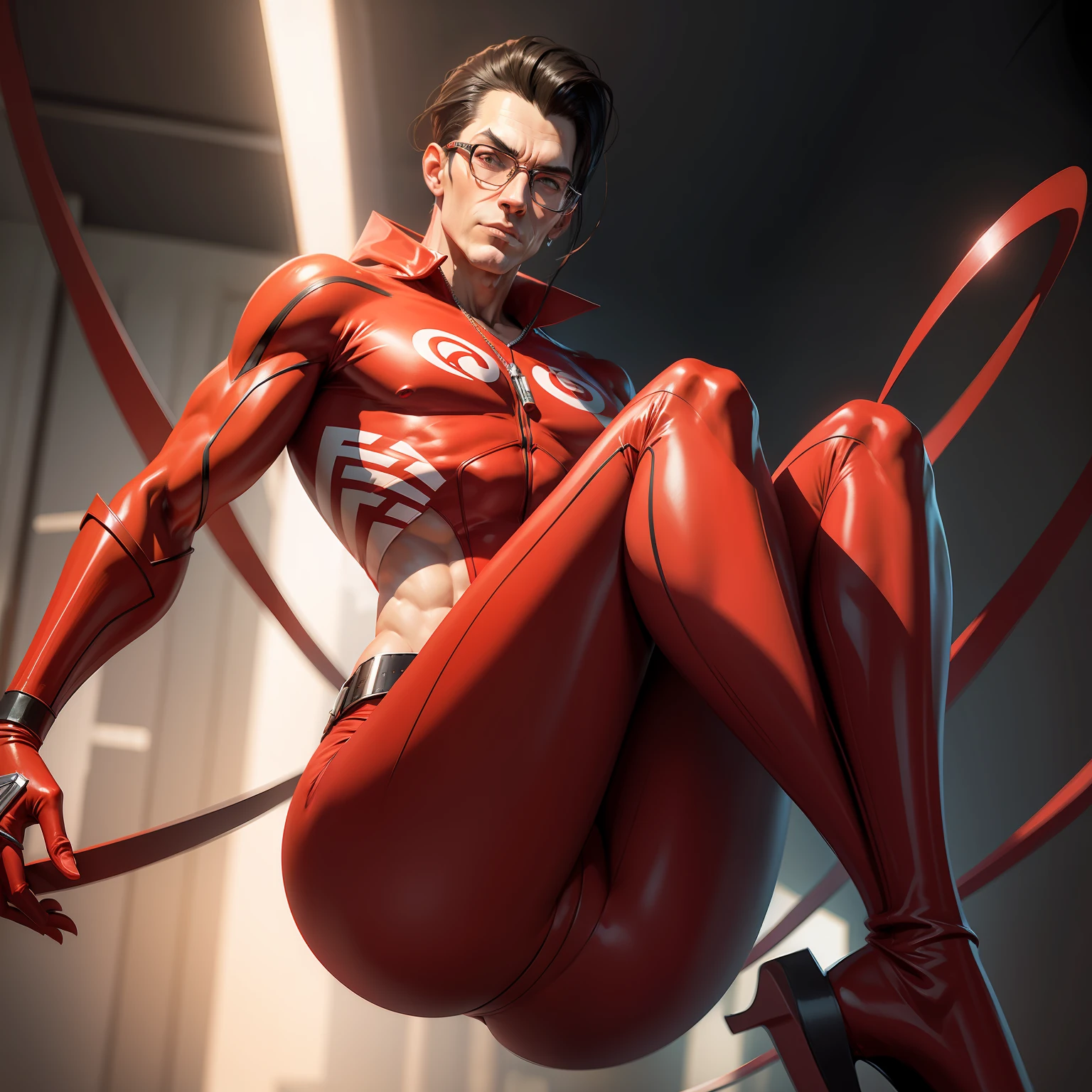 Plastic man. Concept art, 8k