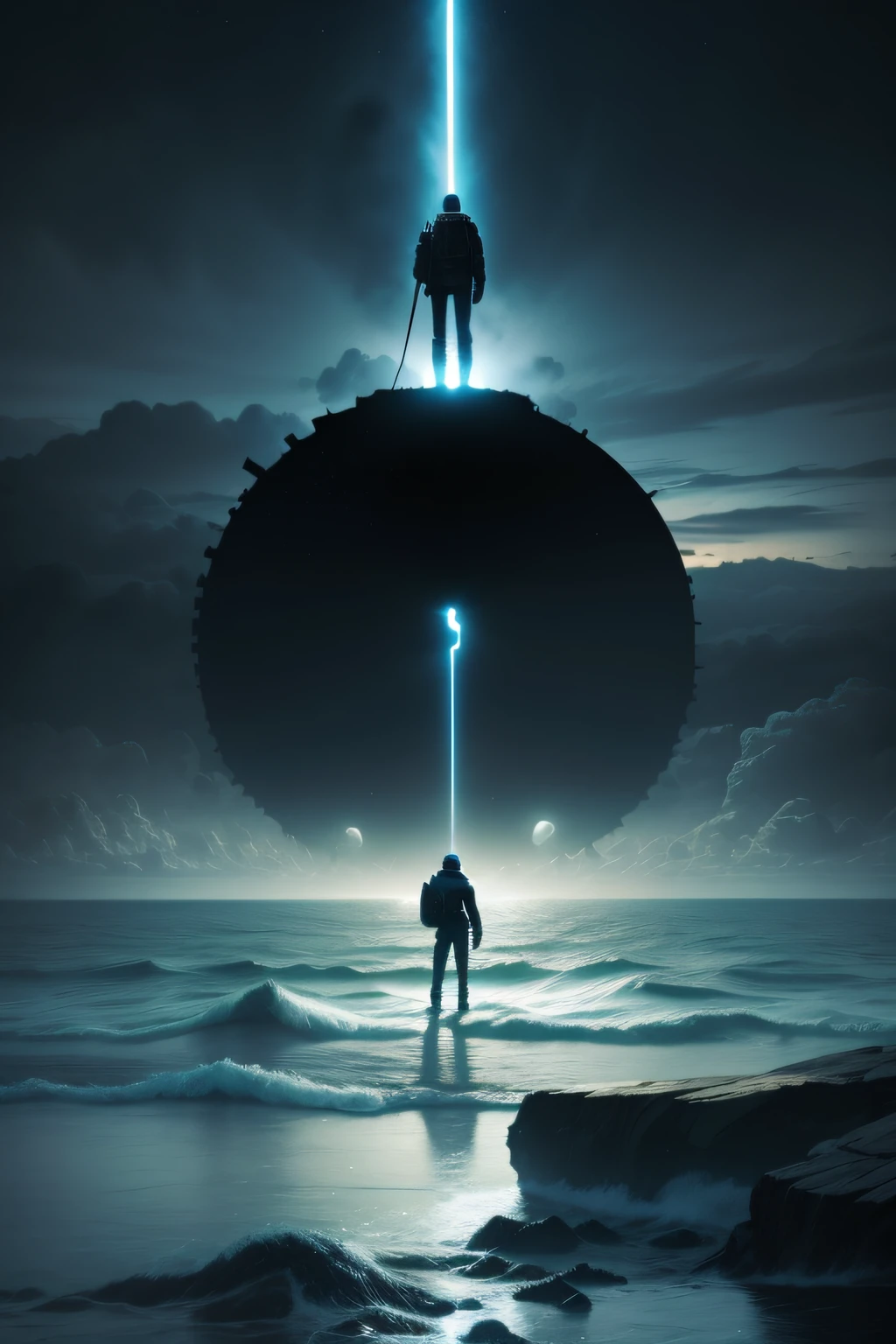 I stand at the end of the world