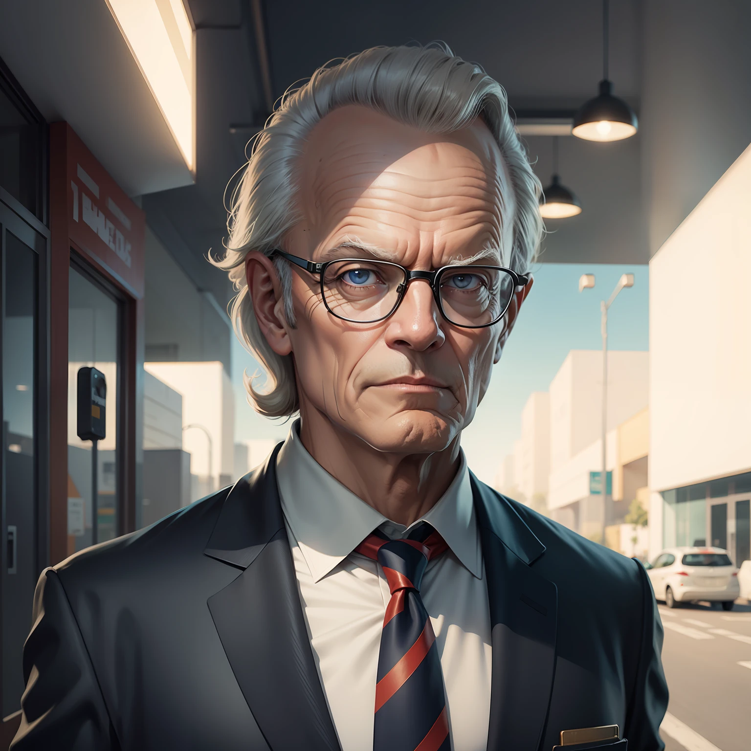 Les Nessman, concept art, 5k