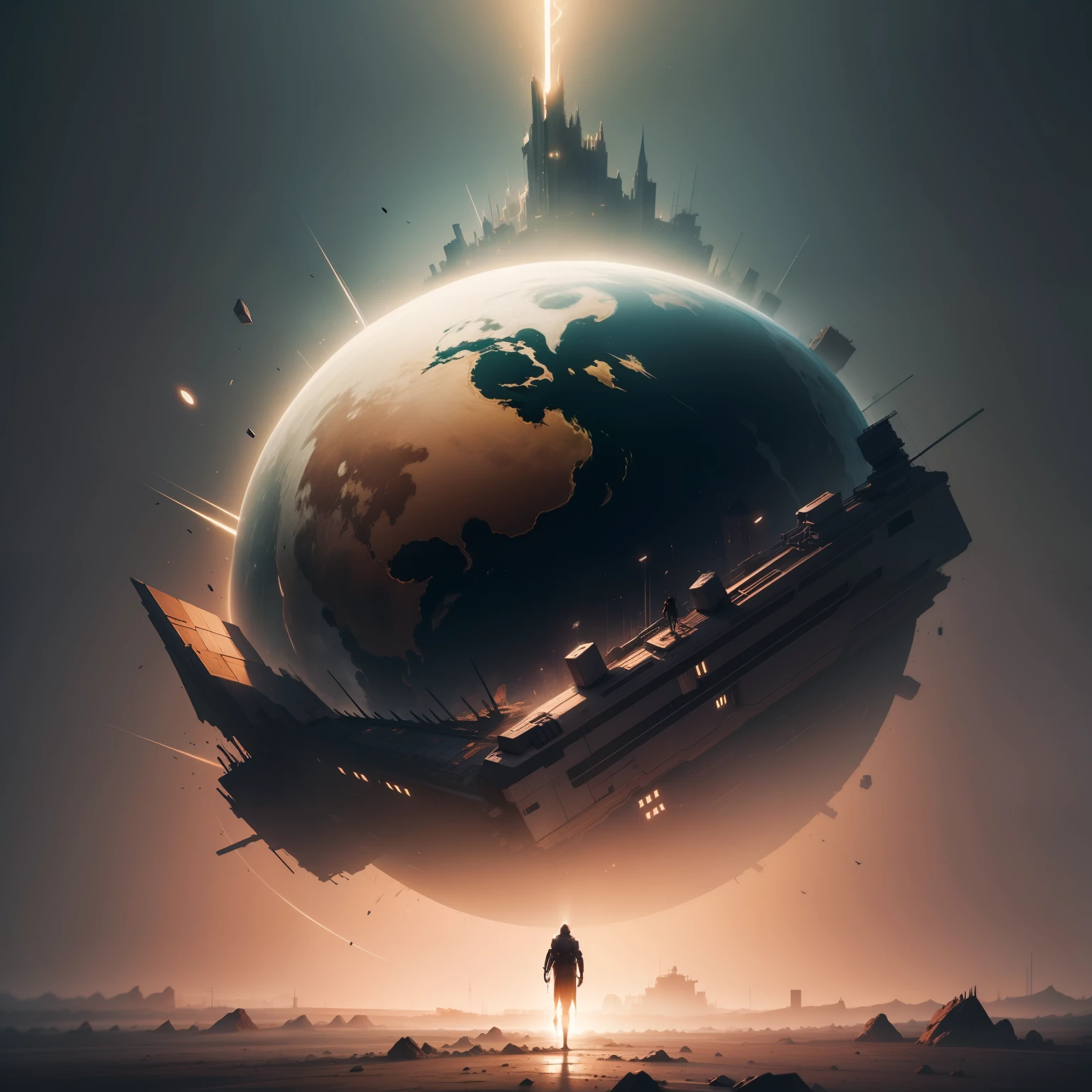 The humanity, concept art, 4k