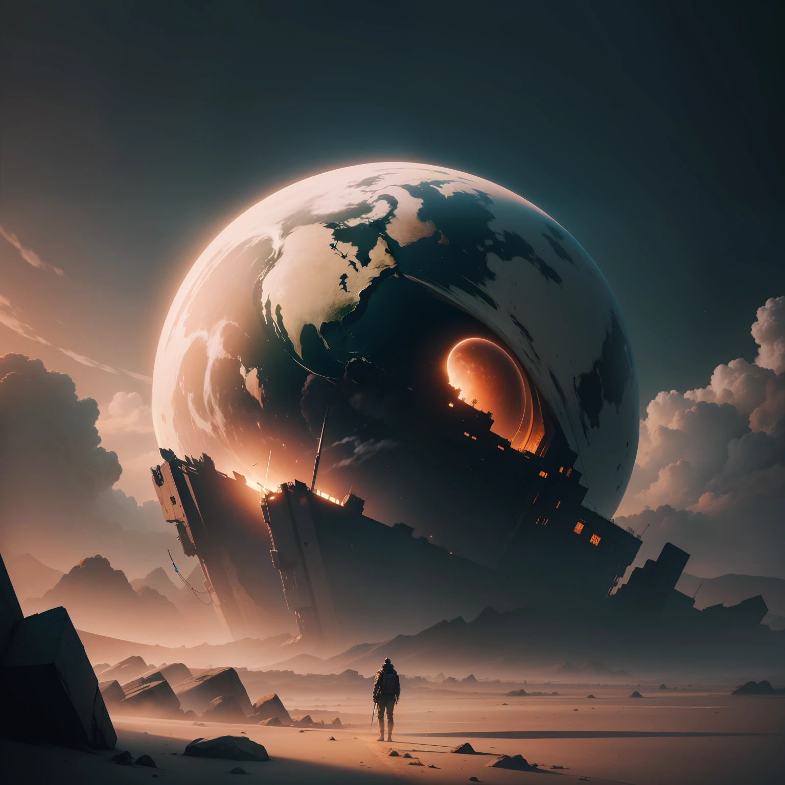 The humanity, concept art, 4k