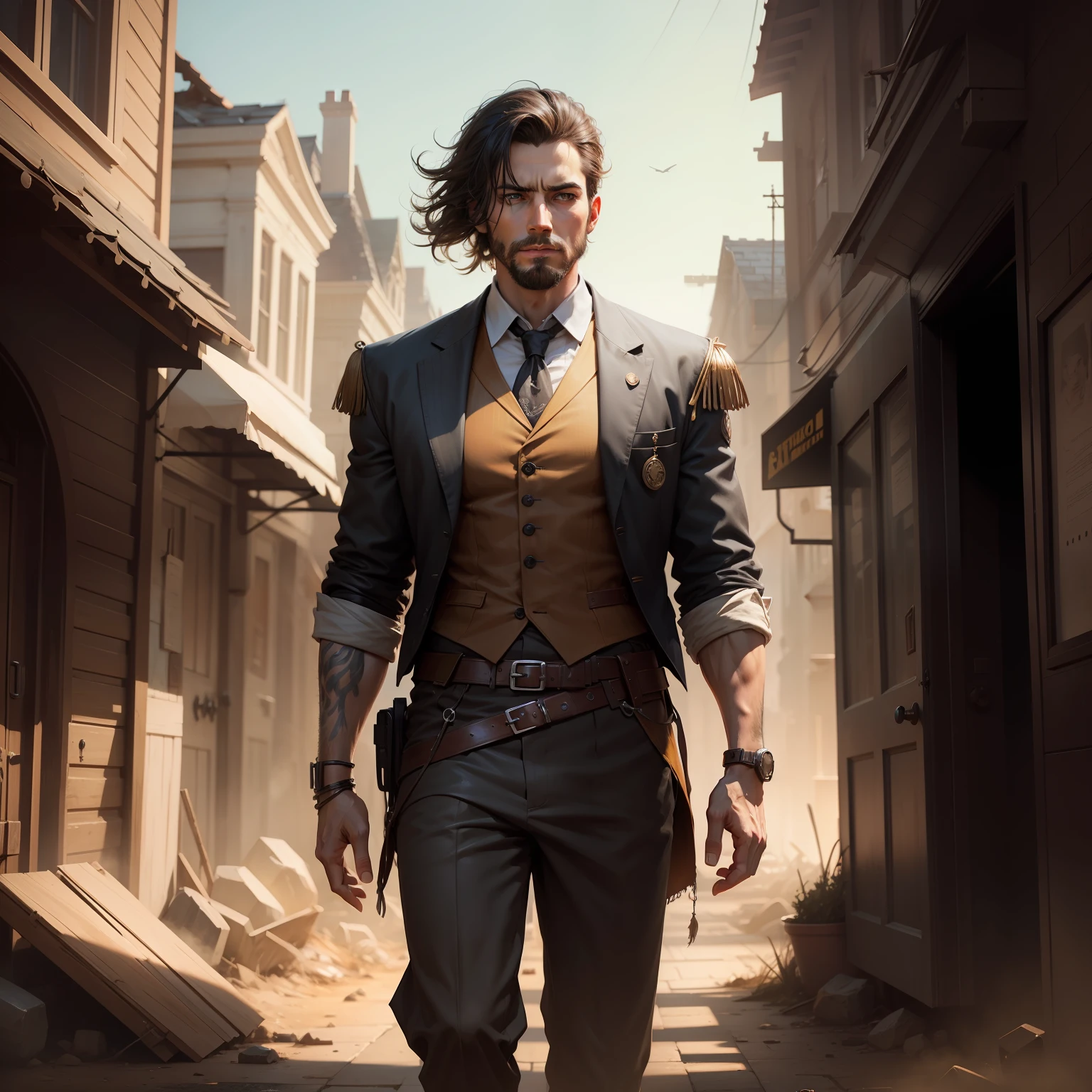 Less than a man, concept art, 4k