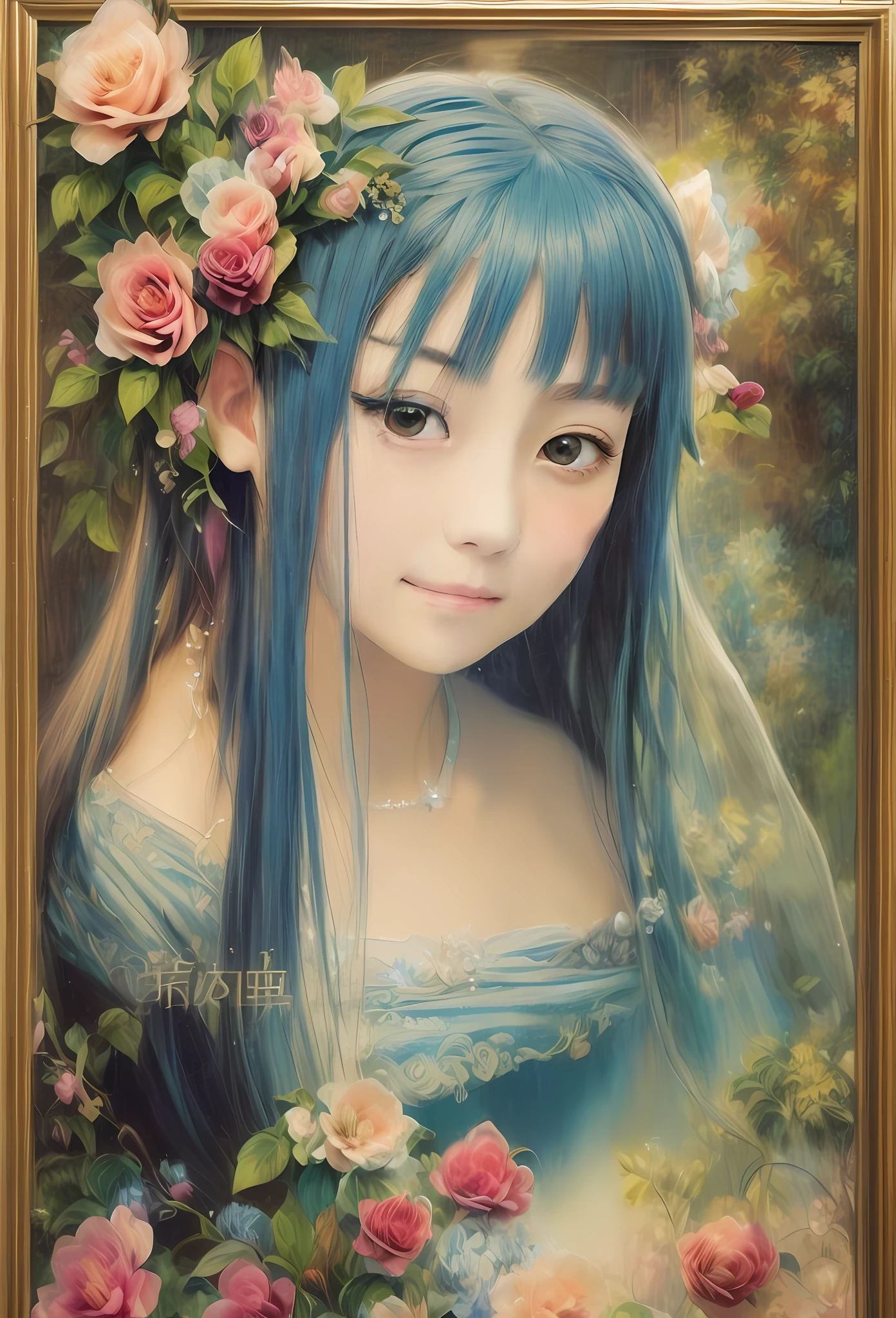 Pictorially proportioned facial details、Correct the distortion of the drawing