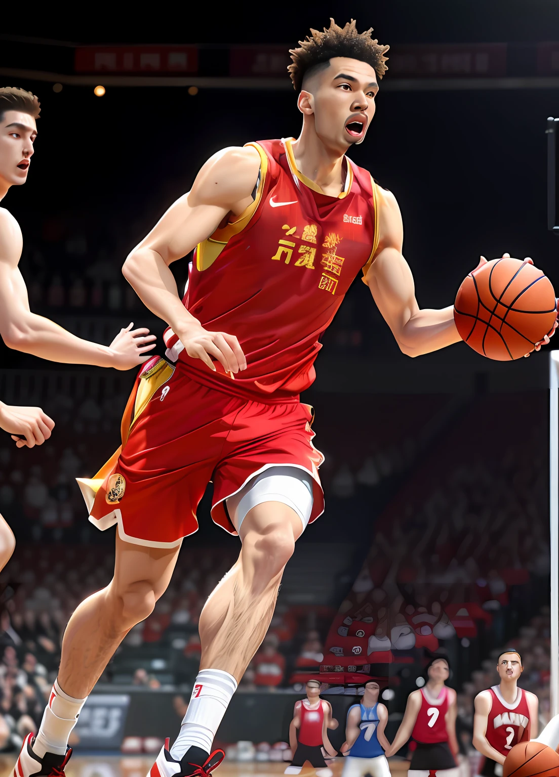 Change to the gold letters CHN,32,Golden yellow edge