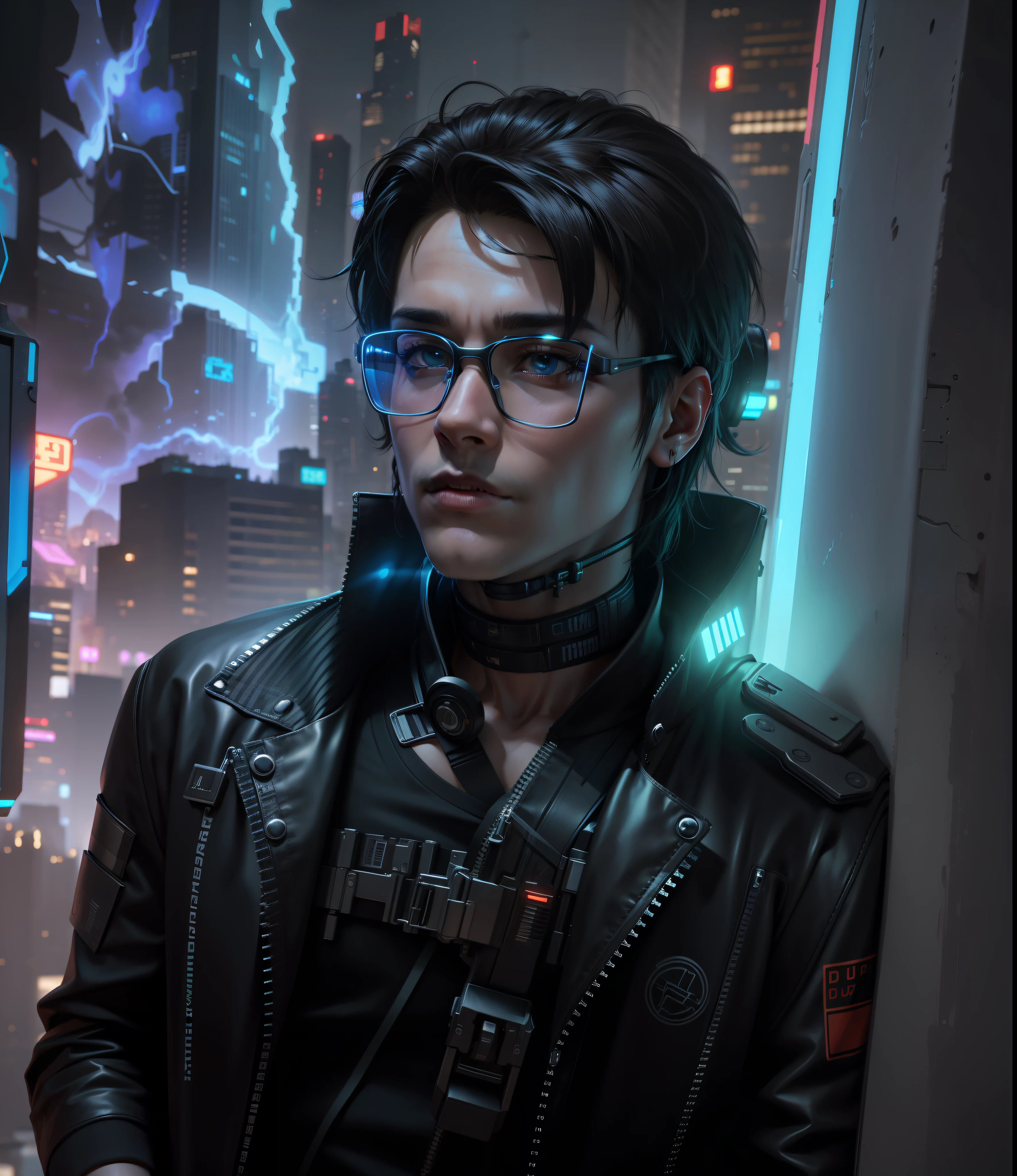 Change background, cyberpunk, ultra realistic, 8k, high quality, sharp, high quality render, boy,