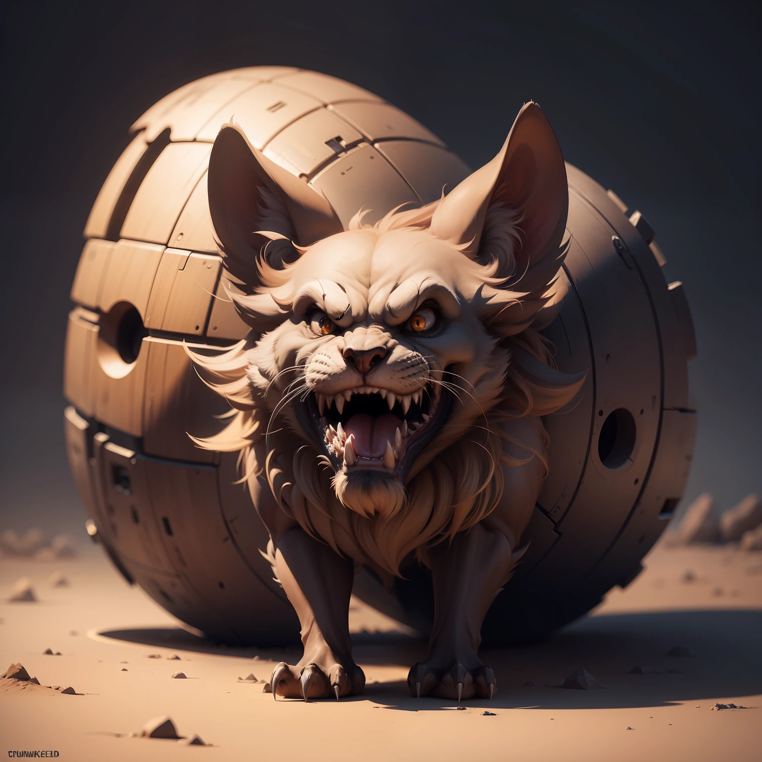 Chuckles, concept art, 4k