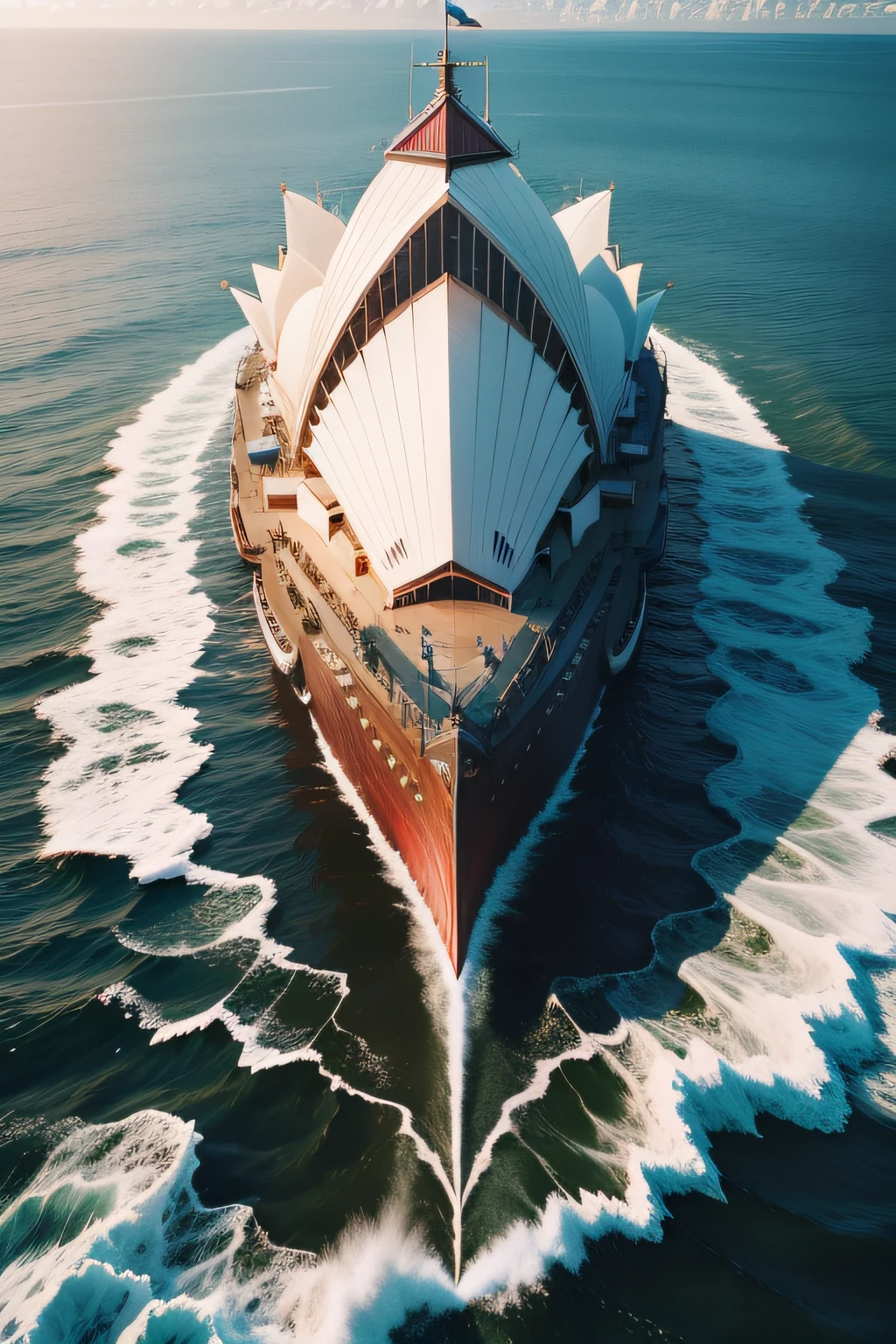 (Raw foto:1.2),high-level image quality, SYDENY,opera house,das boot